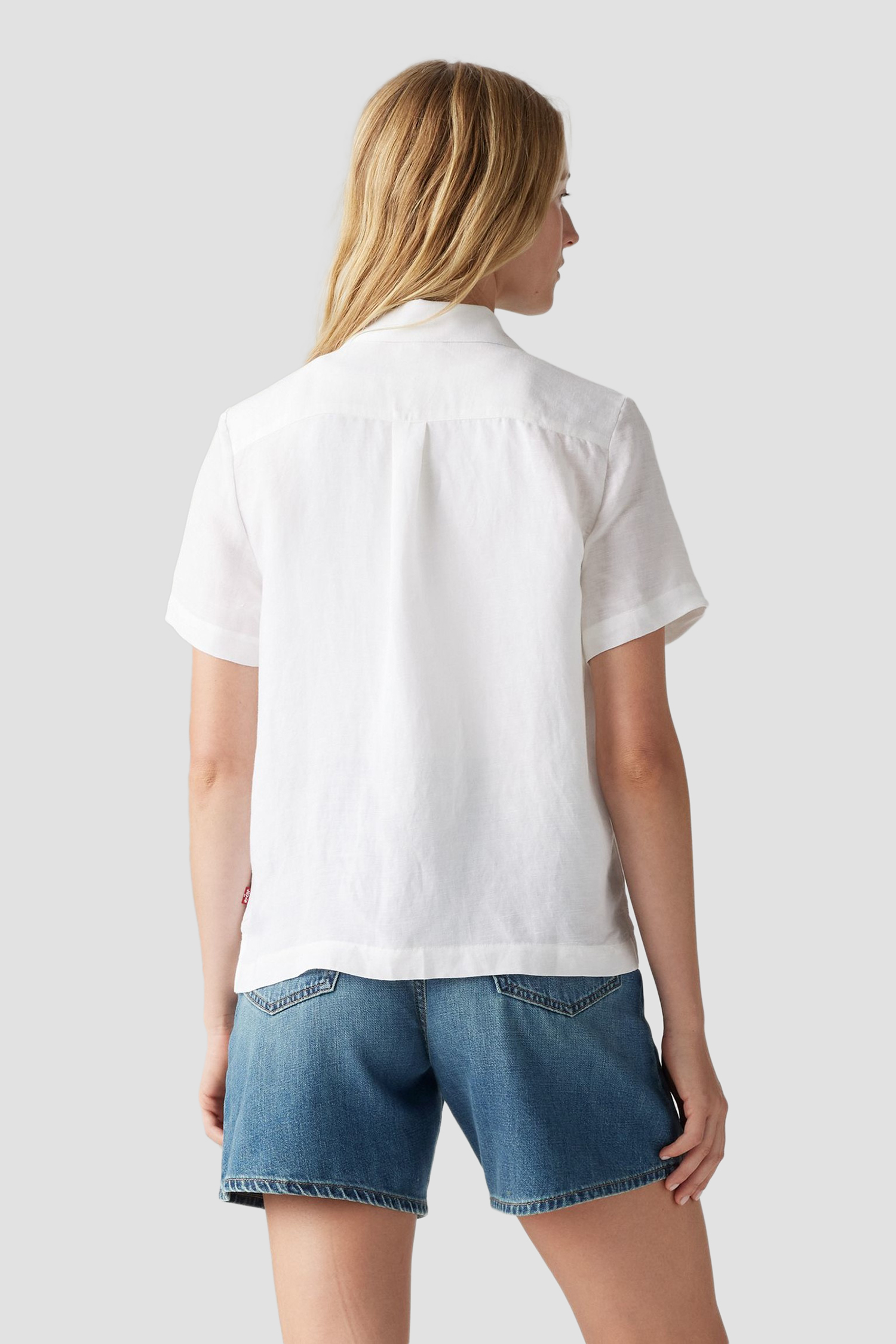 Жіноча біла лляна сорочка Levi’s® 001HO;0000