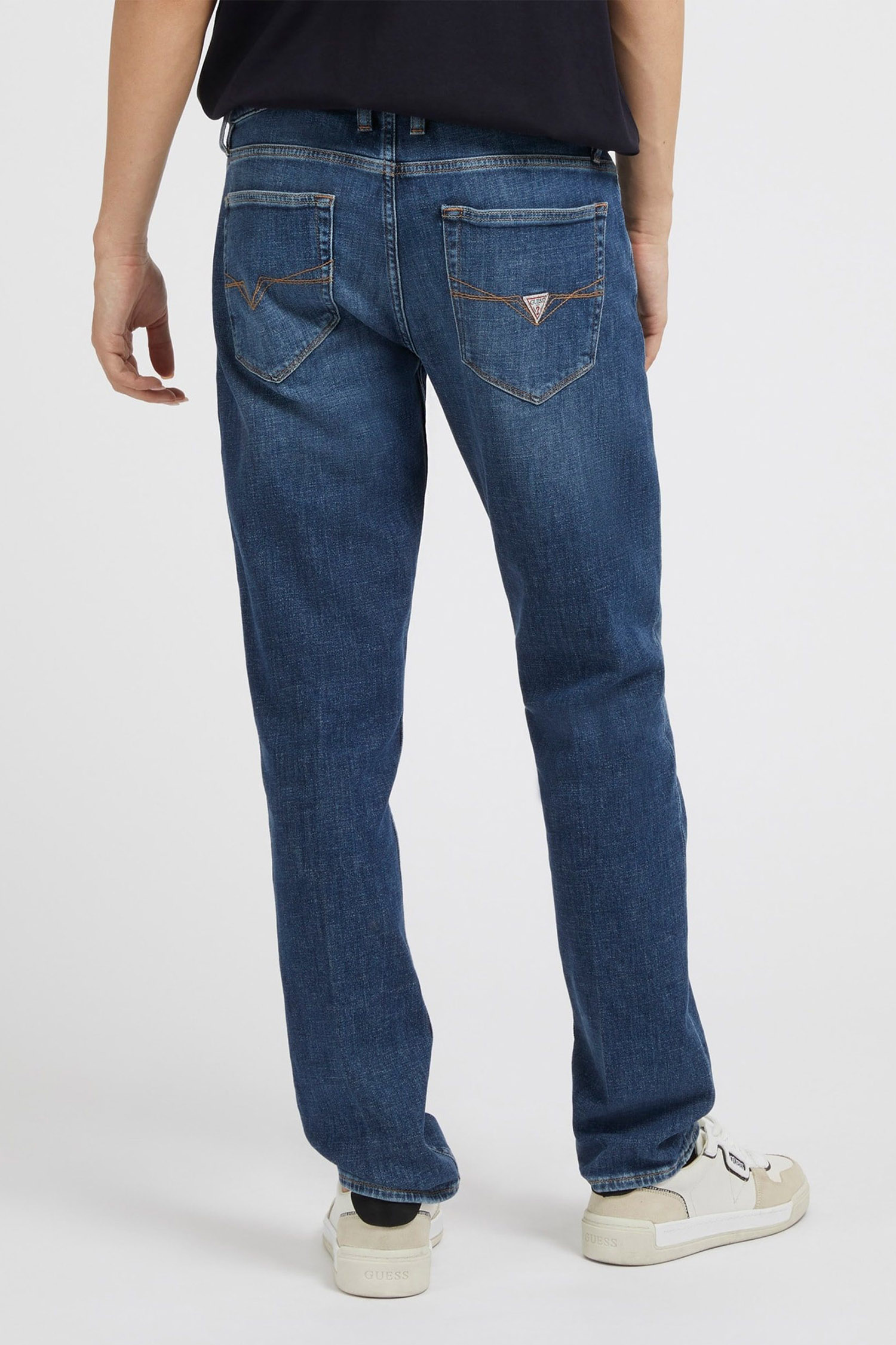 Мужские синие джинсы Guess M3BAS2.D55Y1;PATH