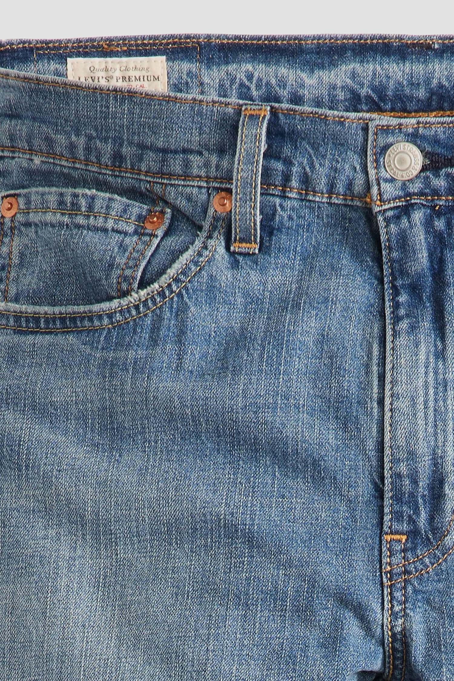 Чоловічі блакитні джинси 502™ Taper Lightweight Levi’s® 29507;1637