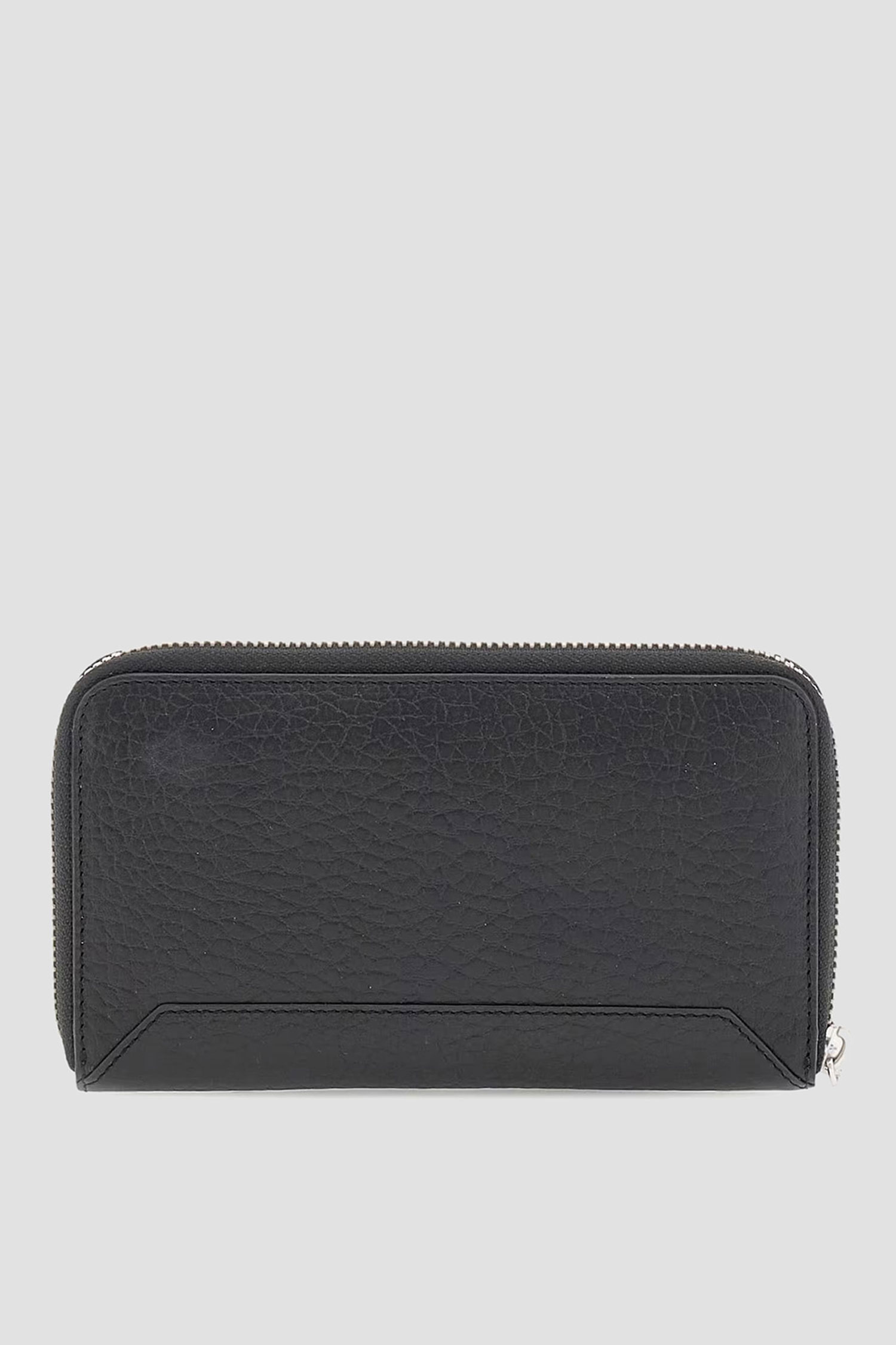 Мужской черный кожаный кошелек Guess SMBAGR.LEA28;BLA