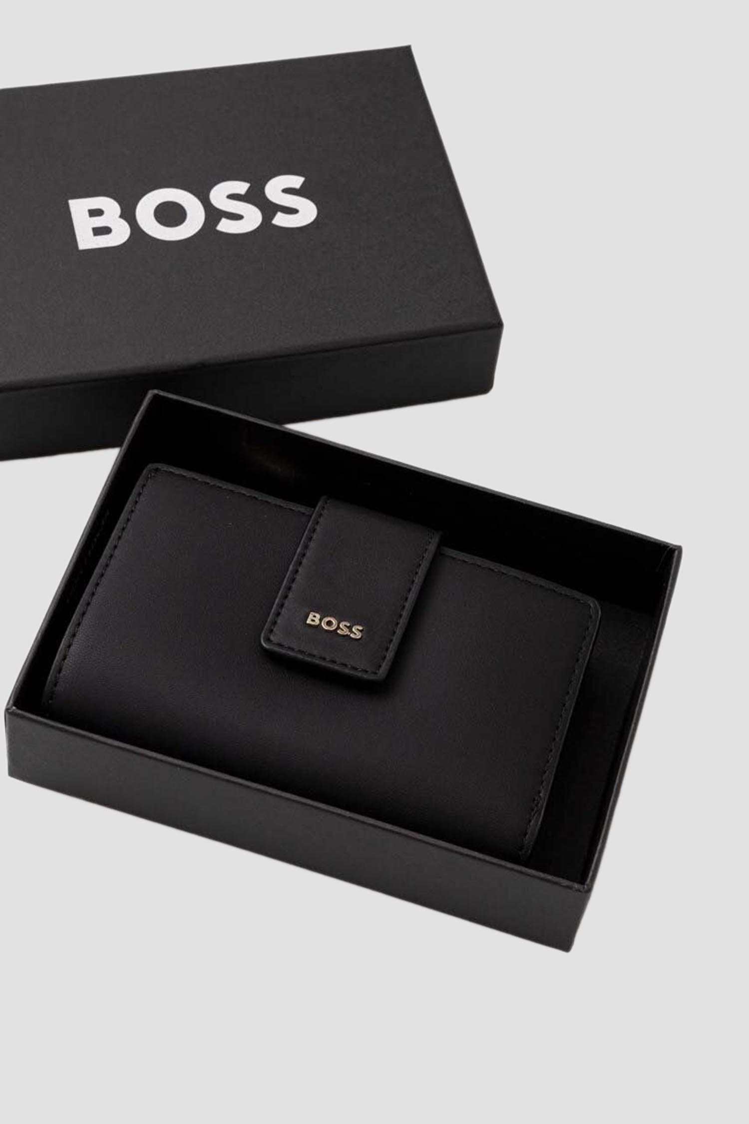 Жіночий чорний гаманець BOSS 50513311;001