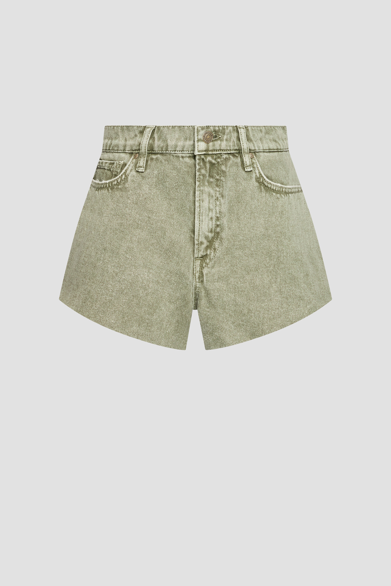 Женские зеленые джинсовые шорты Guess W2GD00.D4MO1;VEGR
