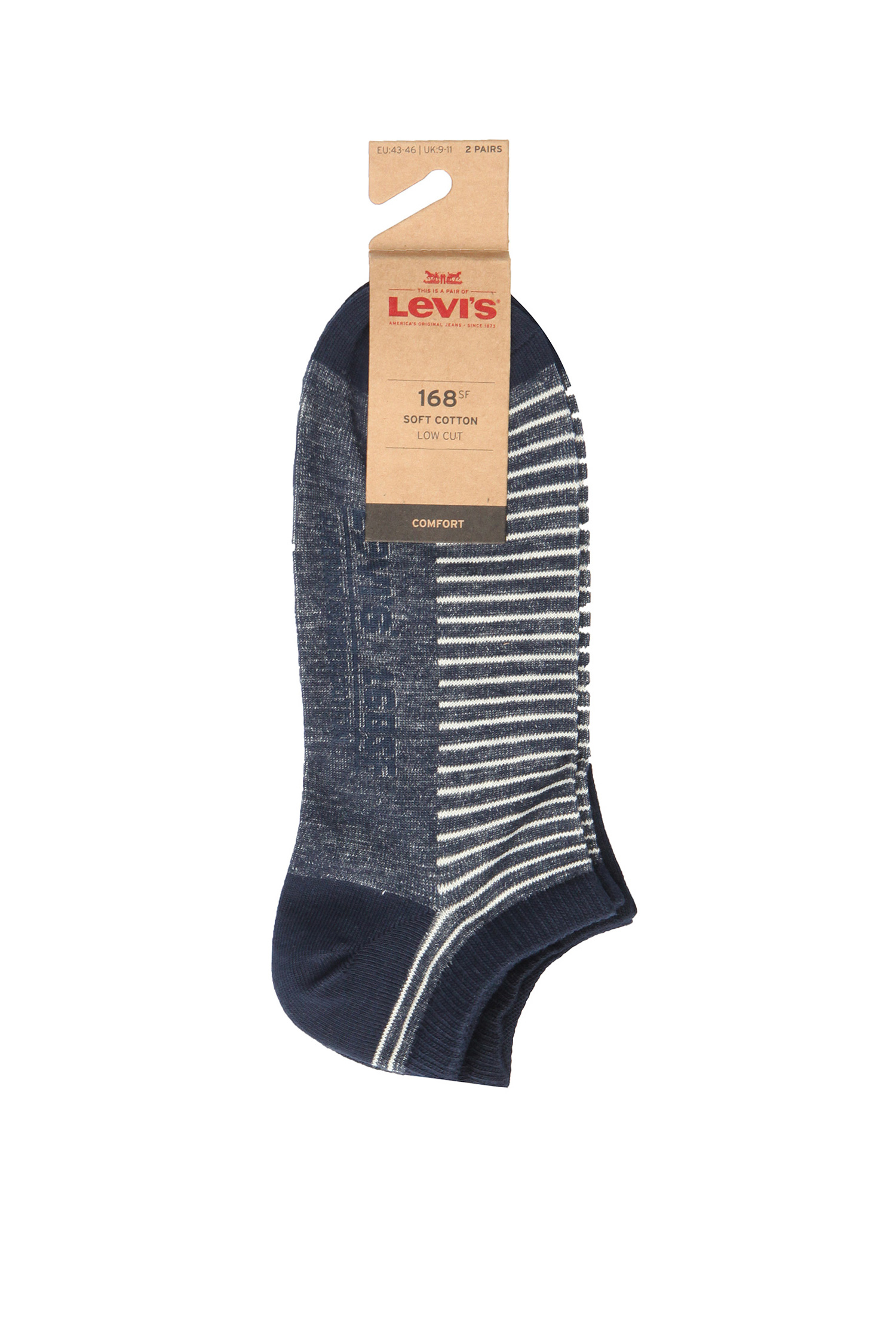 Мужские темно-синие носки (2 пары) Levi’s® 43011001;824