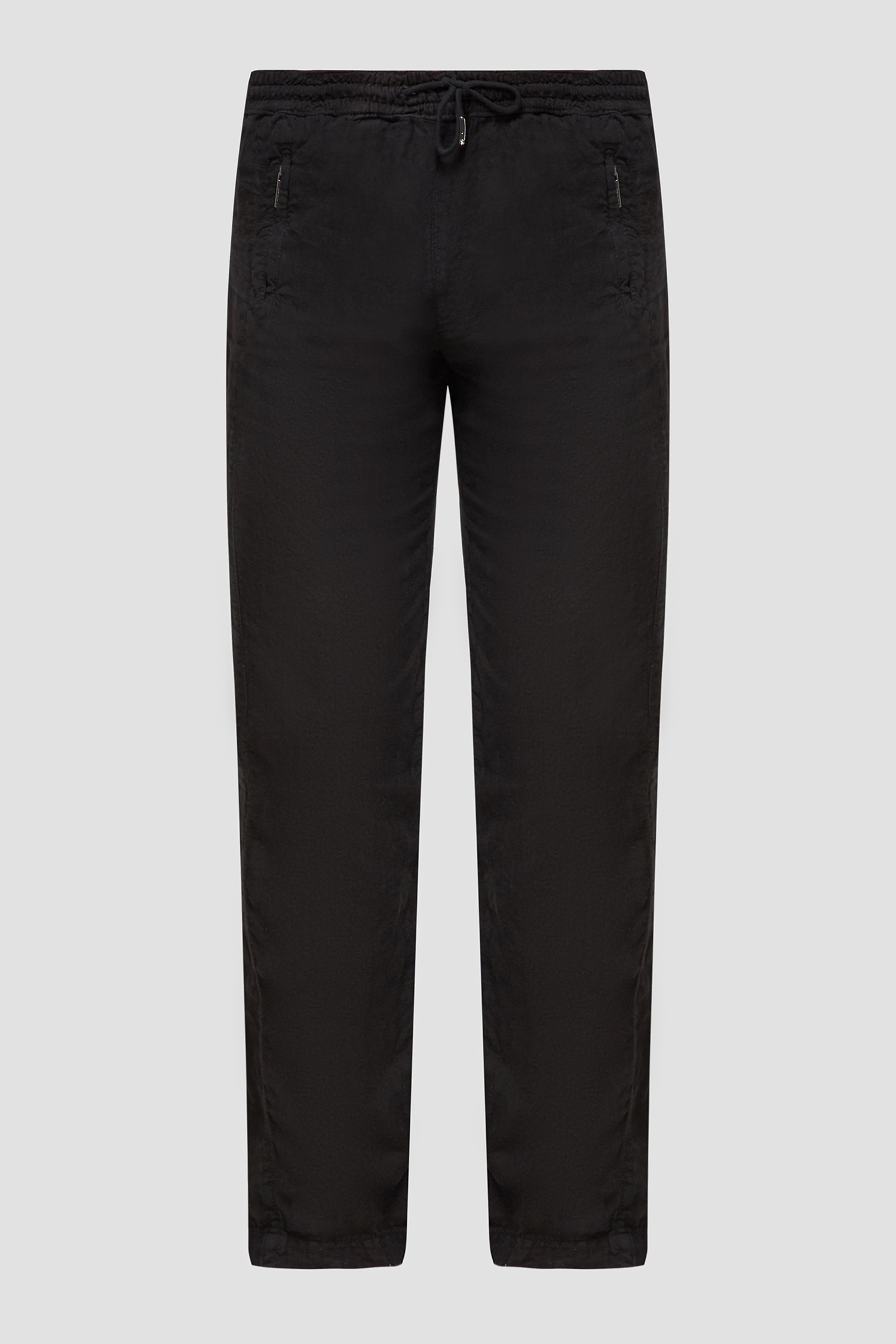 Чоловічі чорні лляні брюки Karl Lagerfeld 511815.255815;990