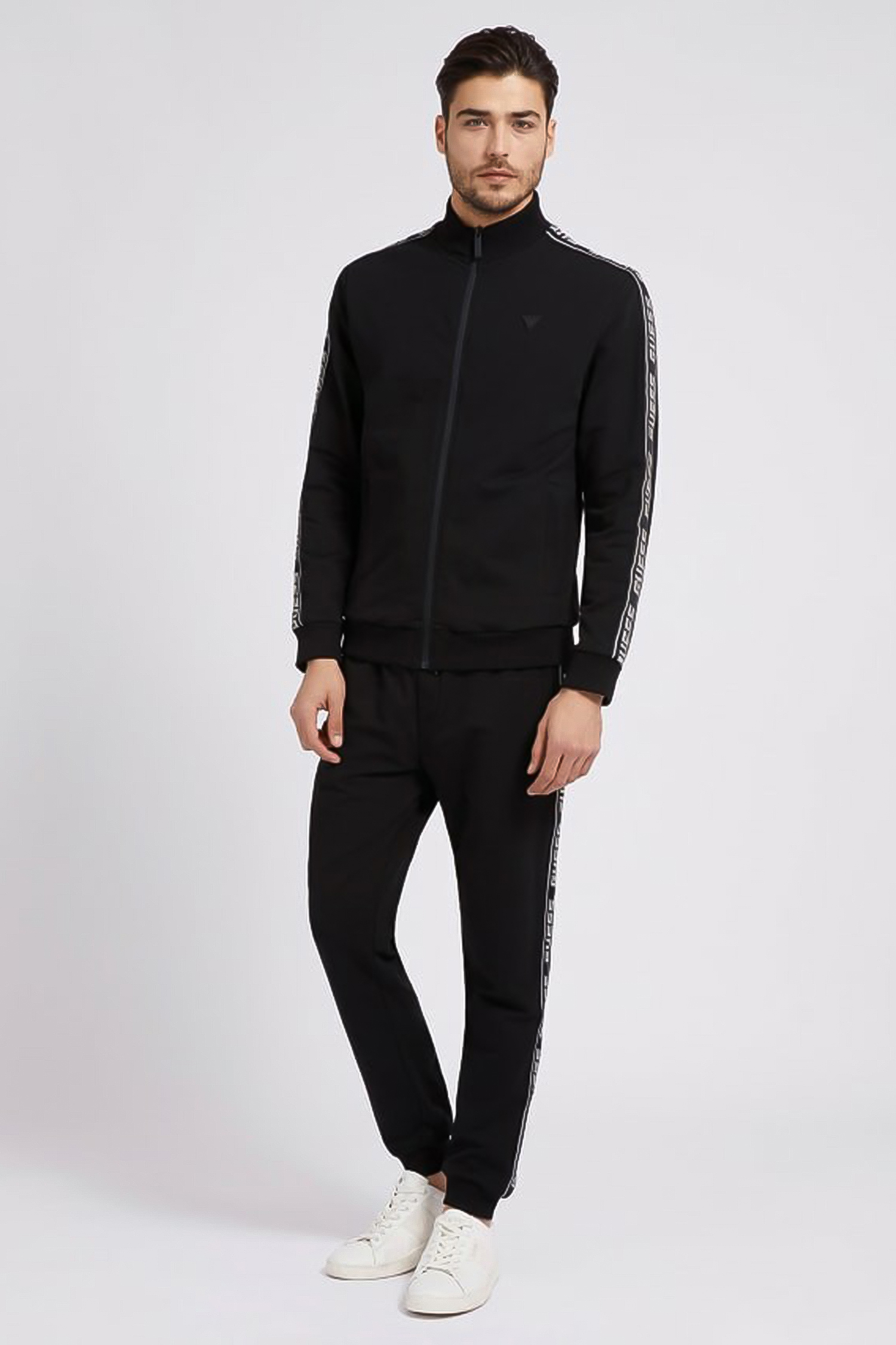 Мужская черная спортивная кофта Guess Z2YQ12.K6ZS1;JBLK