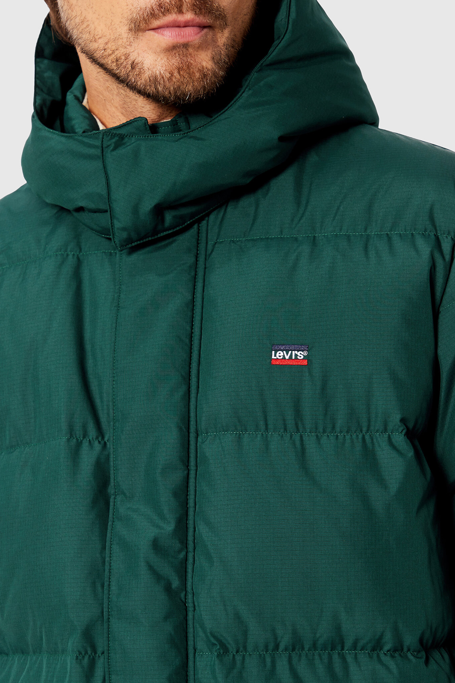 Мужской зеленый пуховик Levi’s® A0950;0005