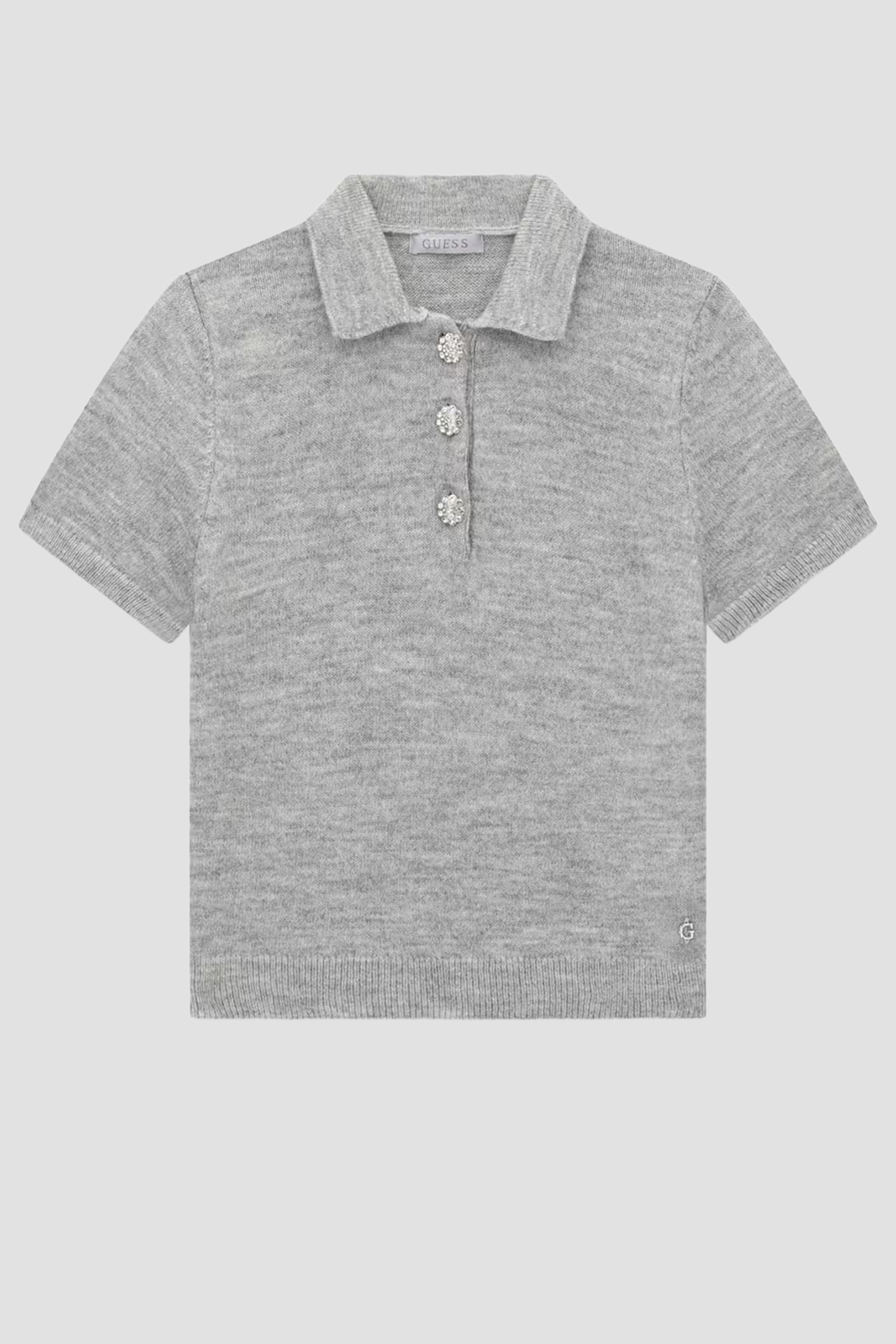 Жіноче сіре поло Guess W6RR34.Z4382;LMGY