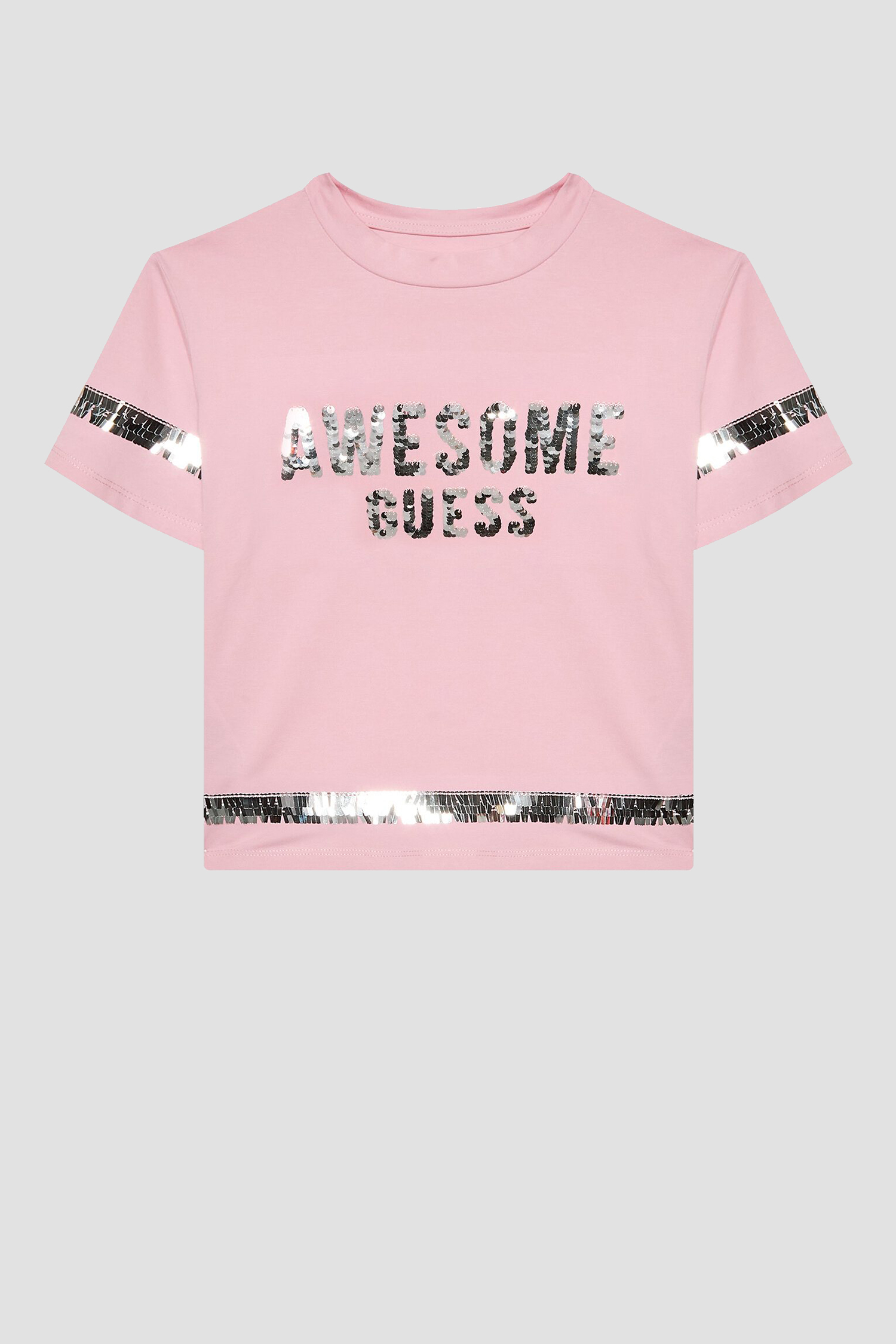 Детская розовая футболка Guеss Kids J3RI19.K6YW1;A40I