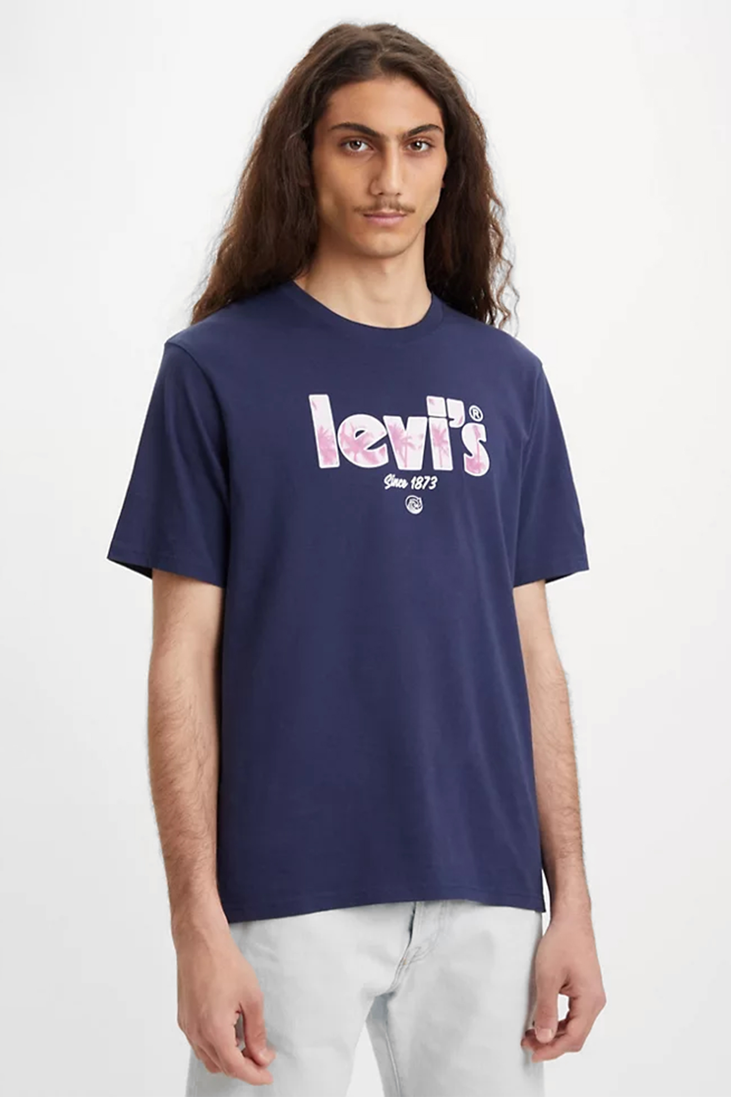 Мужская темно-синяя футболка Levi’s® 16143;0623