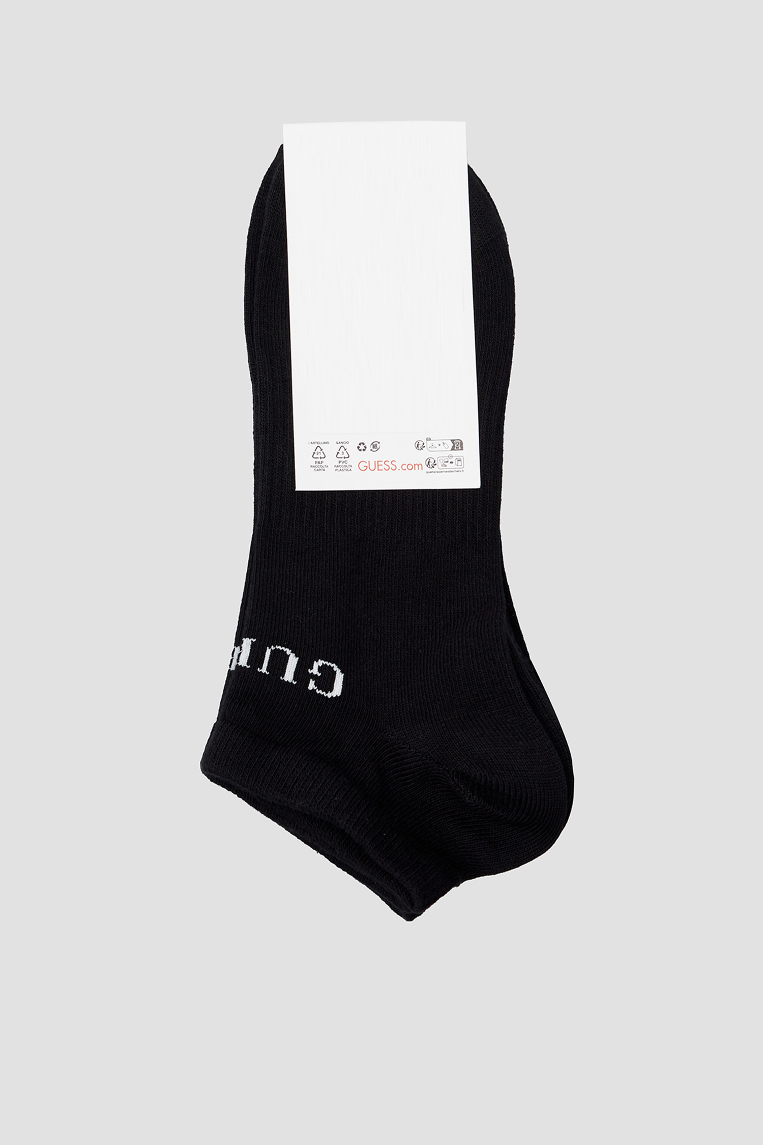 Мужские черные носки (3 пары) Guess U4YG50.Z3F60;JBLK