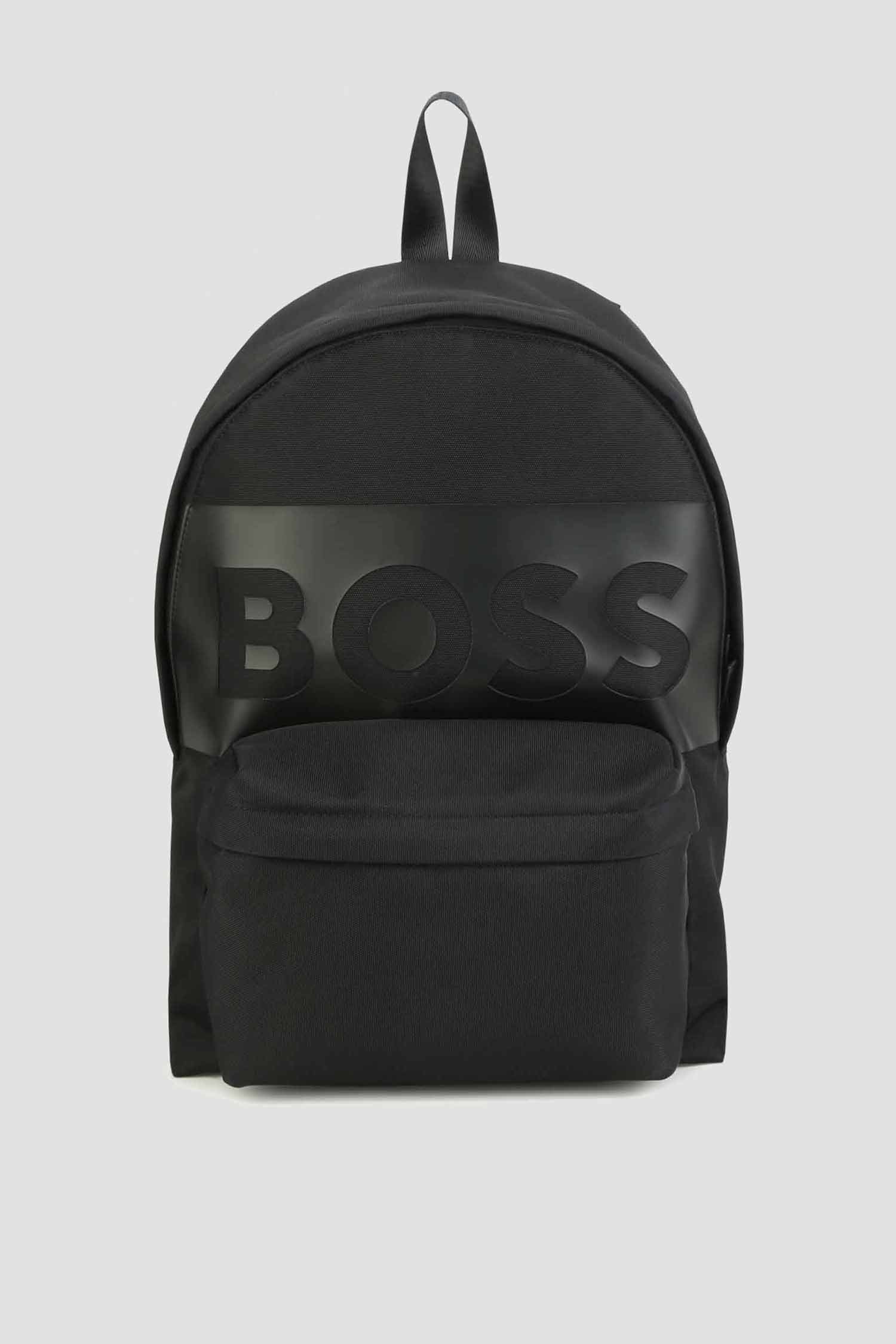 Дитячий чорний рюкзак BOSS kids J20410;09B