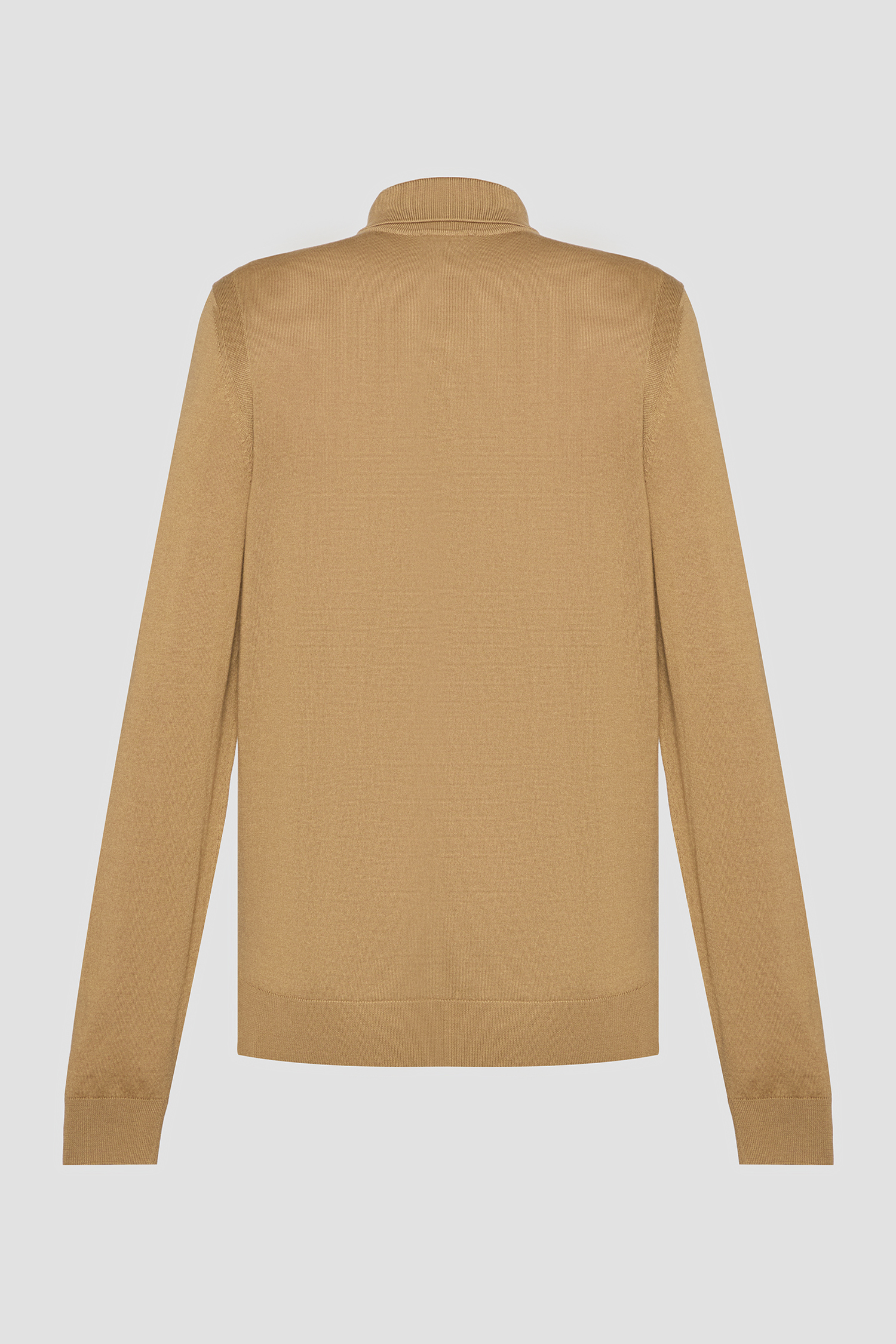 Мужское бежевое шерстяное поло BOSS 50509224;260