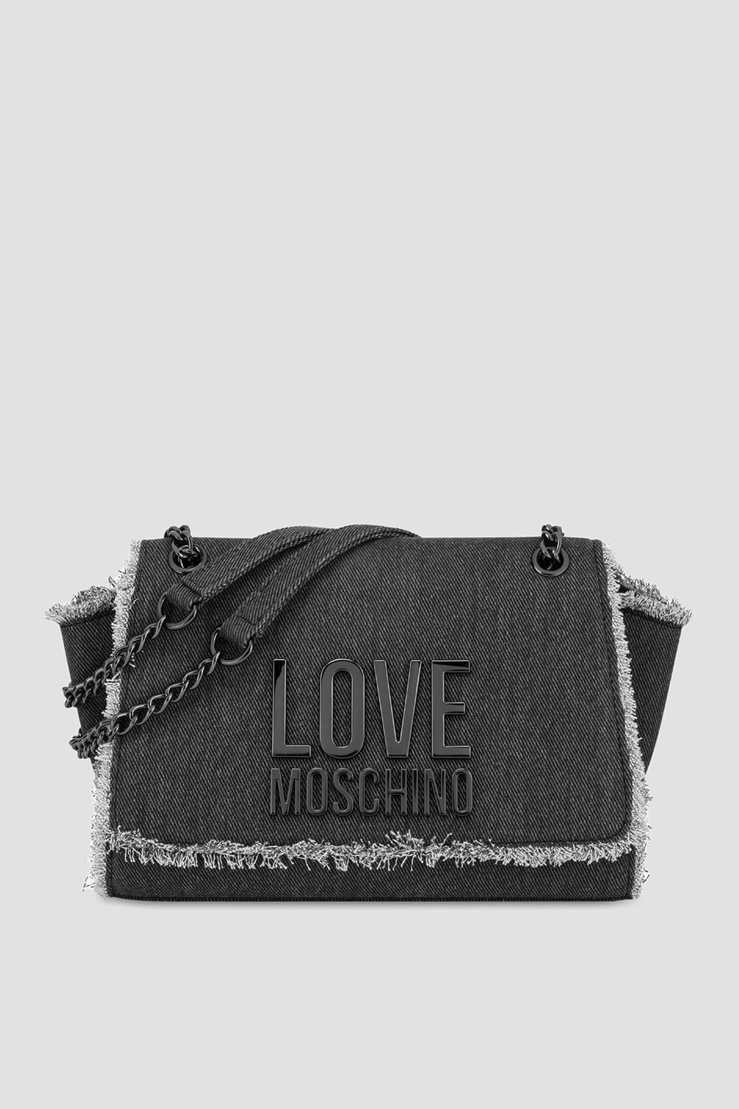 Жіноча чорна джинсова сумка Moschino JC4317PP0I.KQ0;000