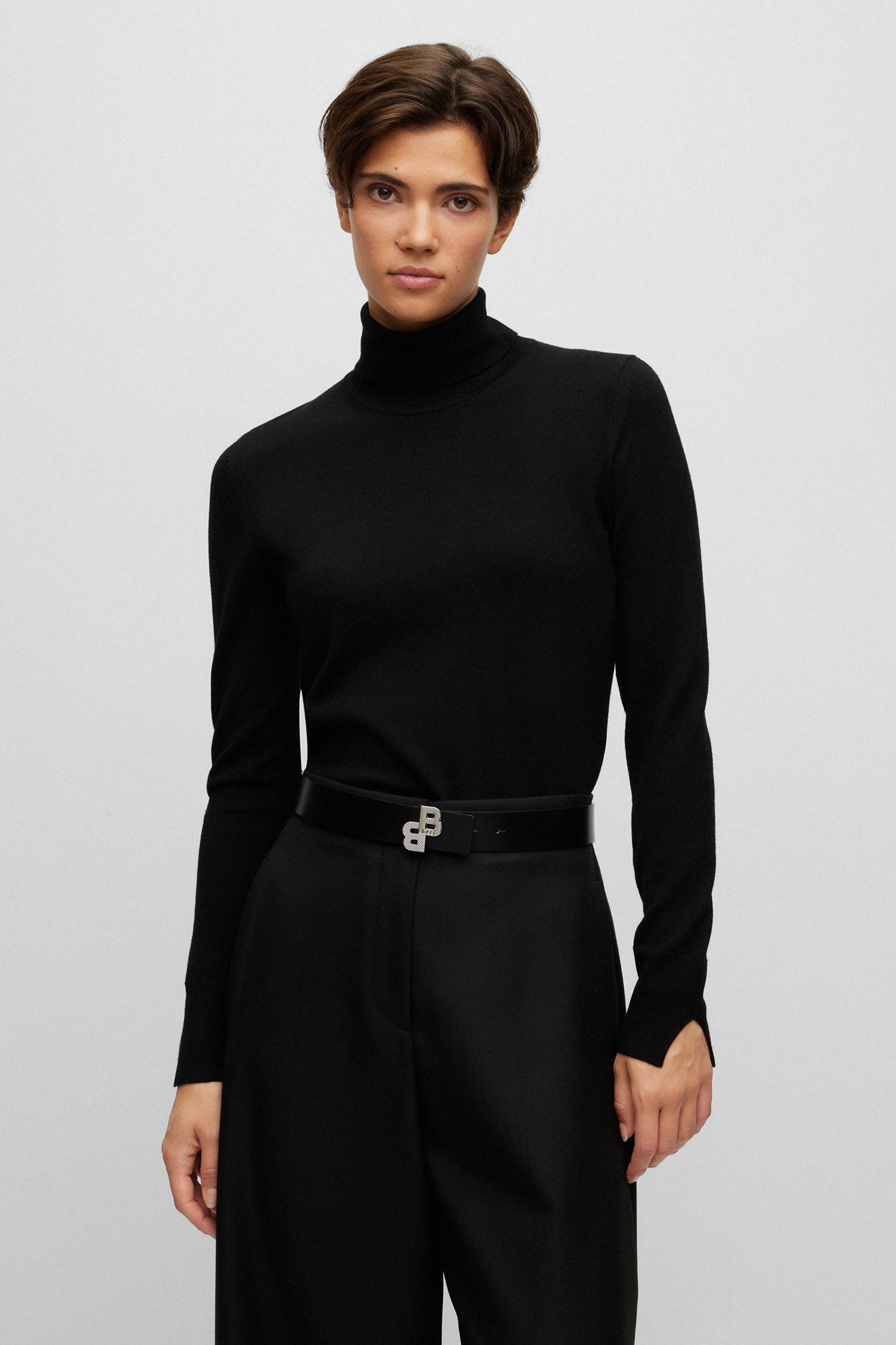 Женский двусторонний кожаный ремень BOSS 50503346;002