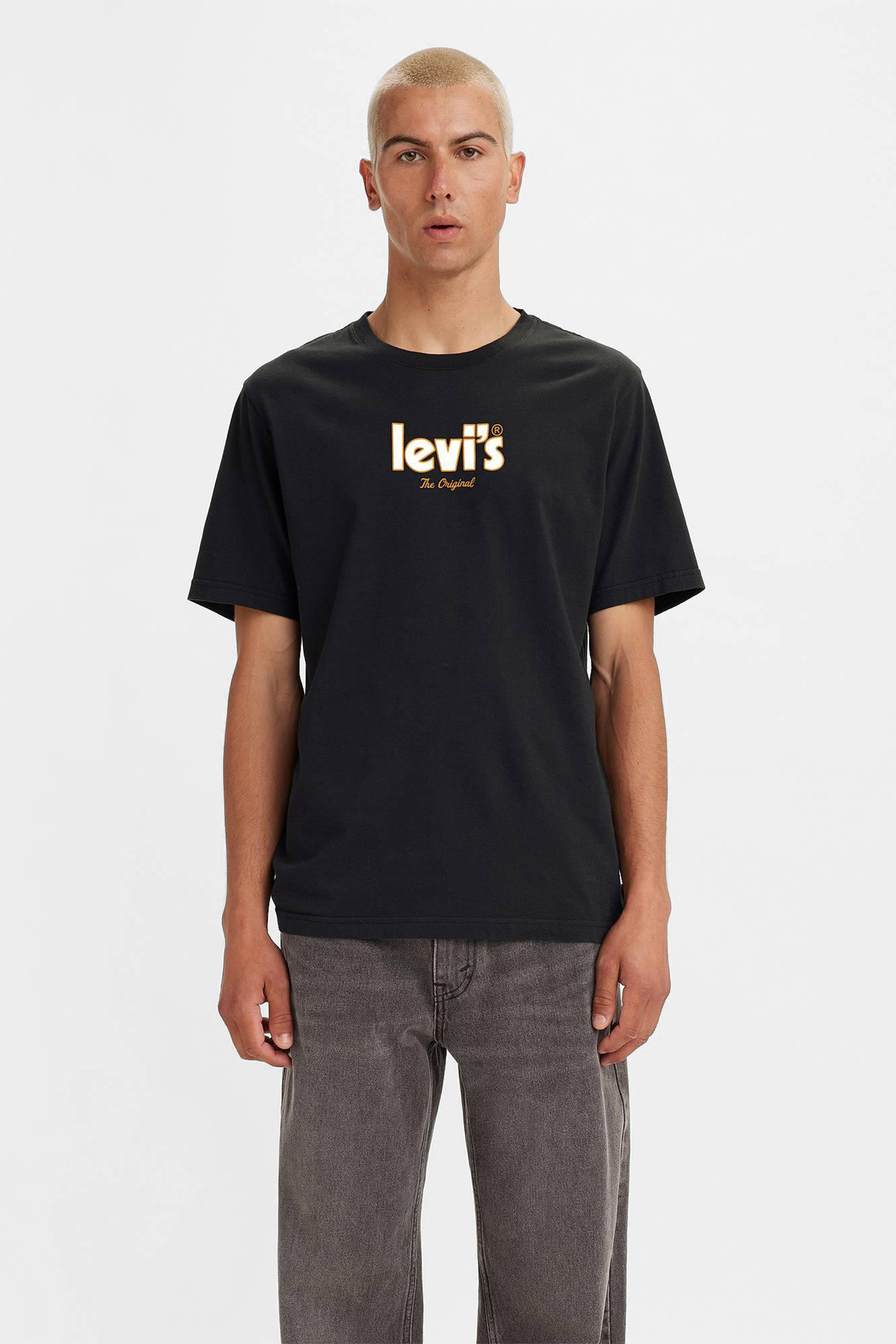 Мужская черная футболка Levi’s® 16143;0826