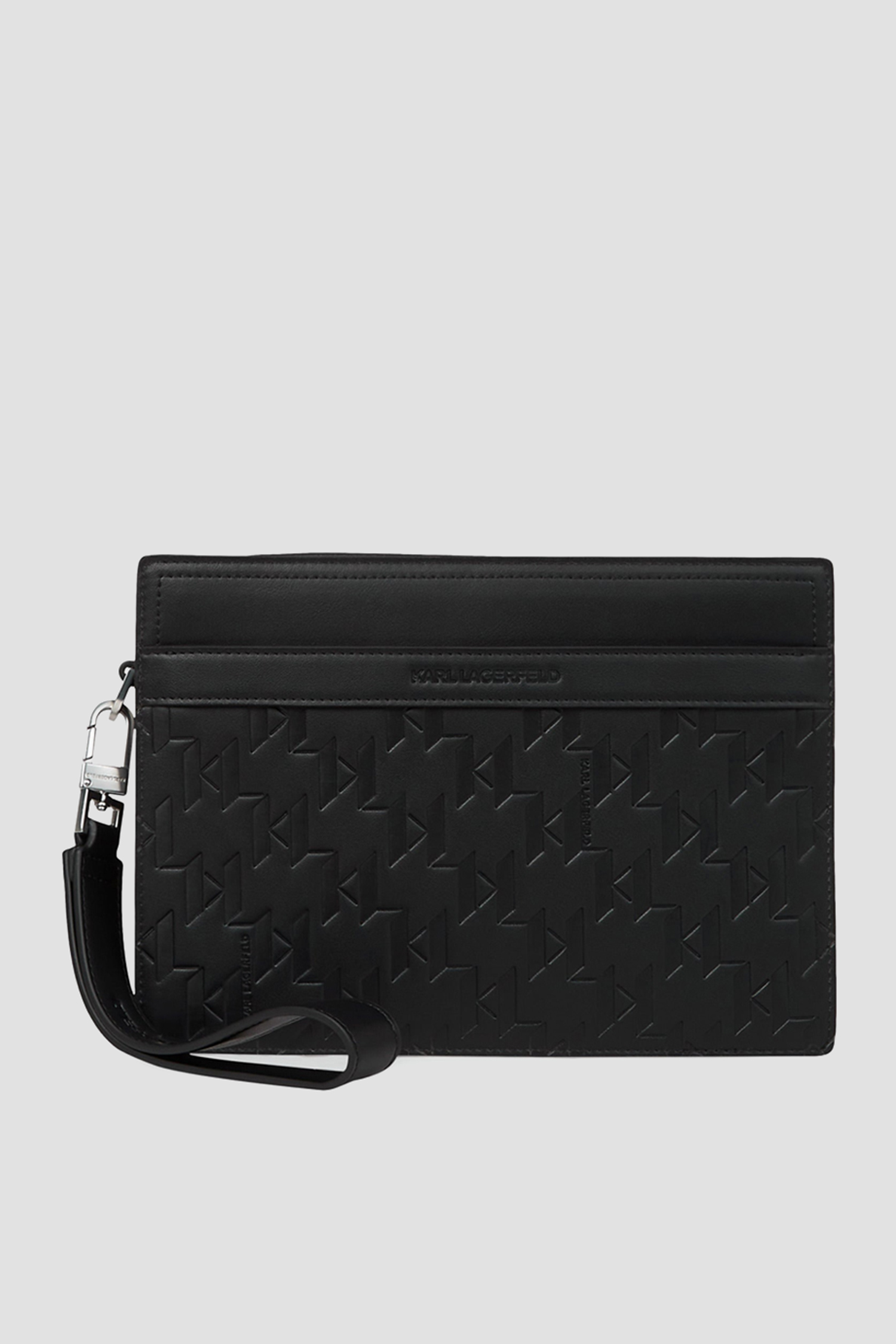 Мужская черная борсетта Karl Lagerfeld B1M30219;999