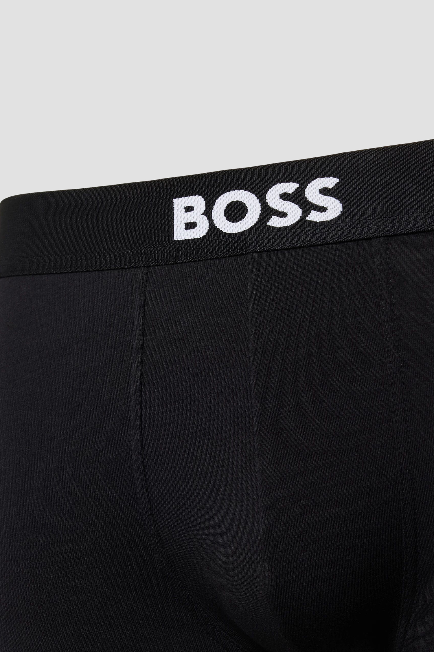 Чоловічі чорні боксери (3 шт) BOSS 50544263;001