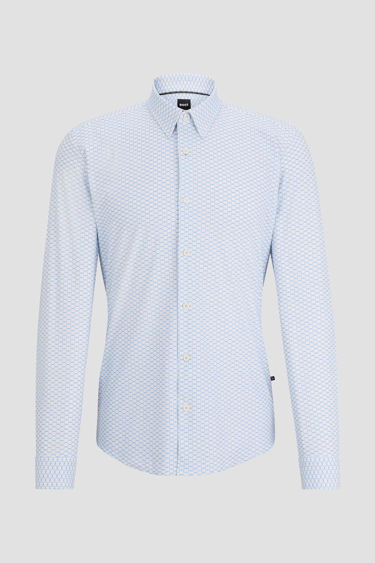 Чоловіча сорочка з візерунком BOSS 50513590;100
