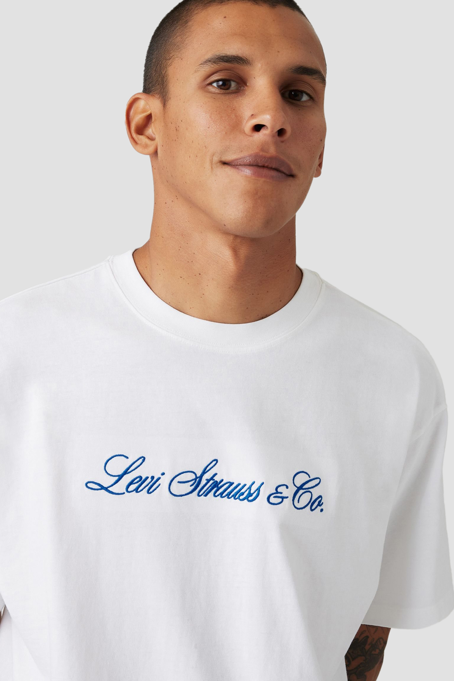 Мужская белая футболка Levi’s® 87373;0213