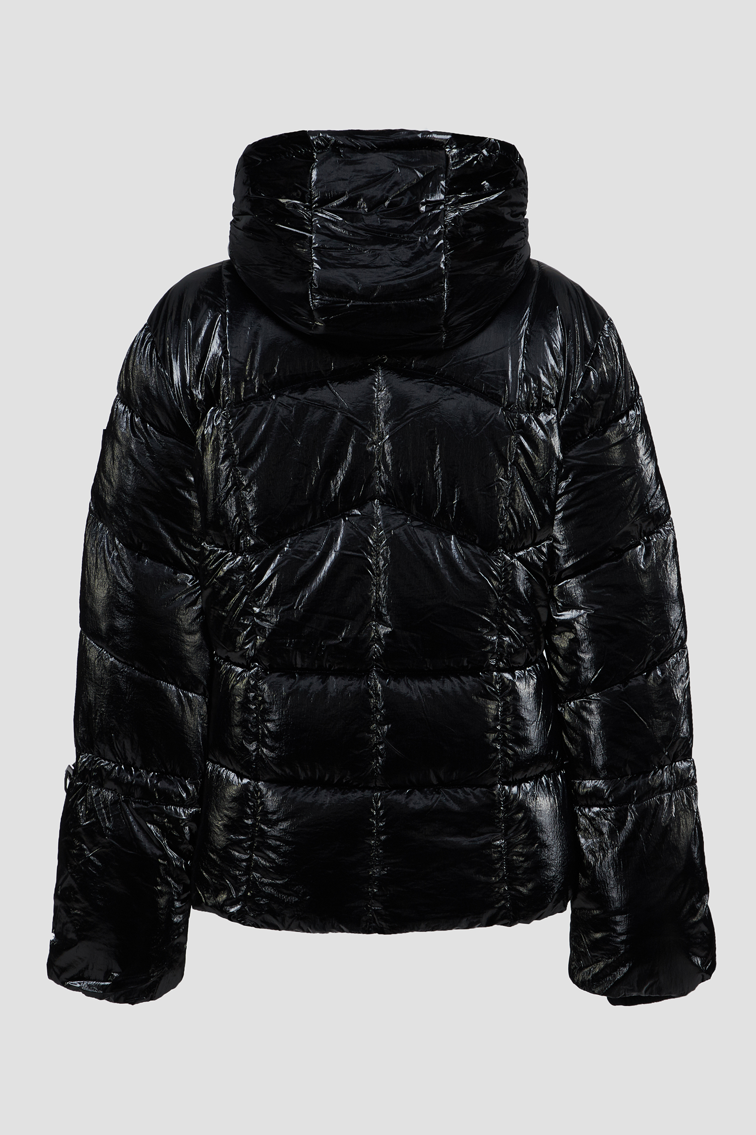 Женская черная куртка Guess W3BL25.WFR90;JTMU