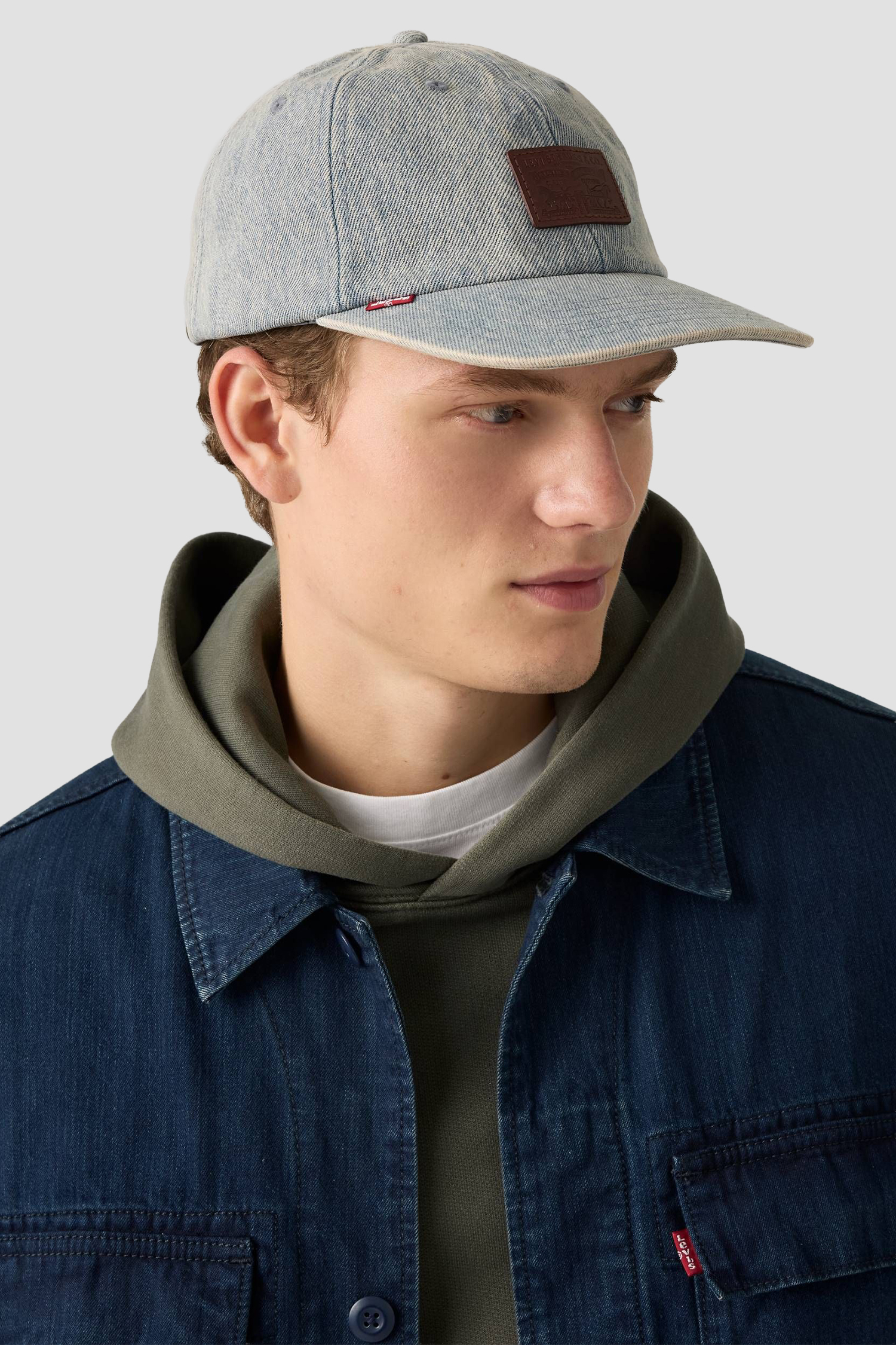 Чоловіча блакитна джинсова кепка Levi’s® 000A9;0029