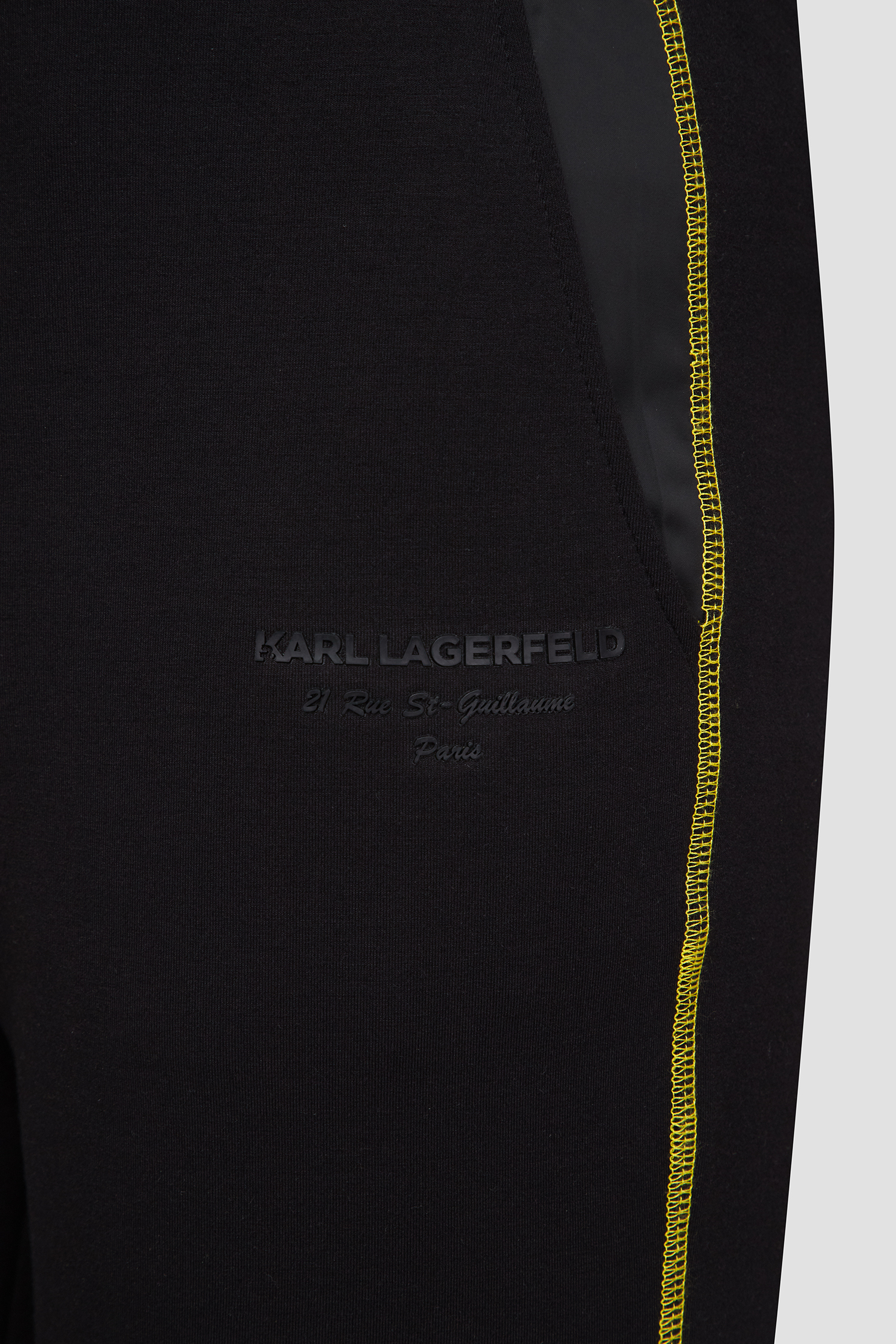 Чоловічі чорні спортивні штани Karl Lagerfeld 532902.705014;130