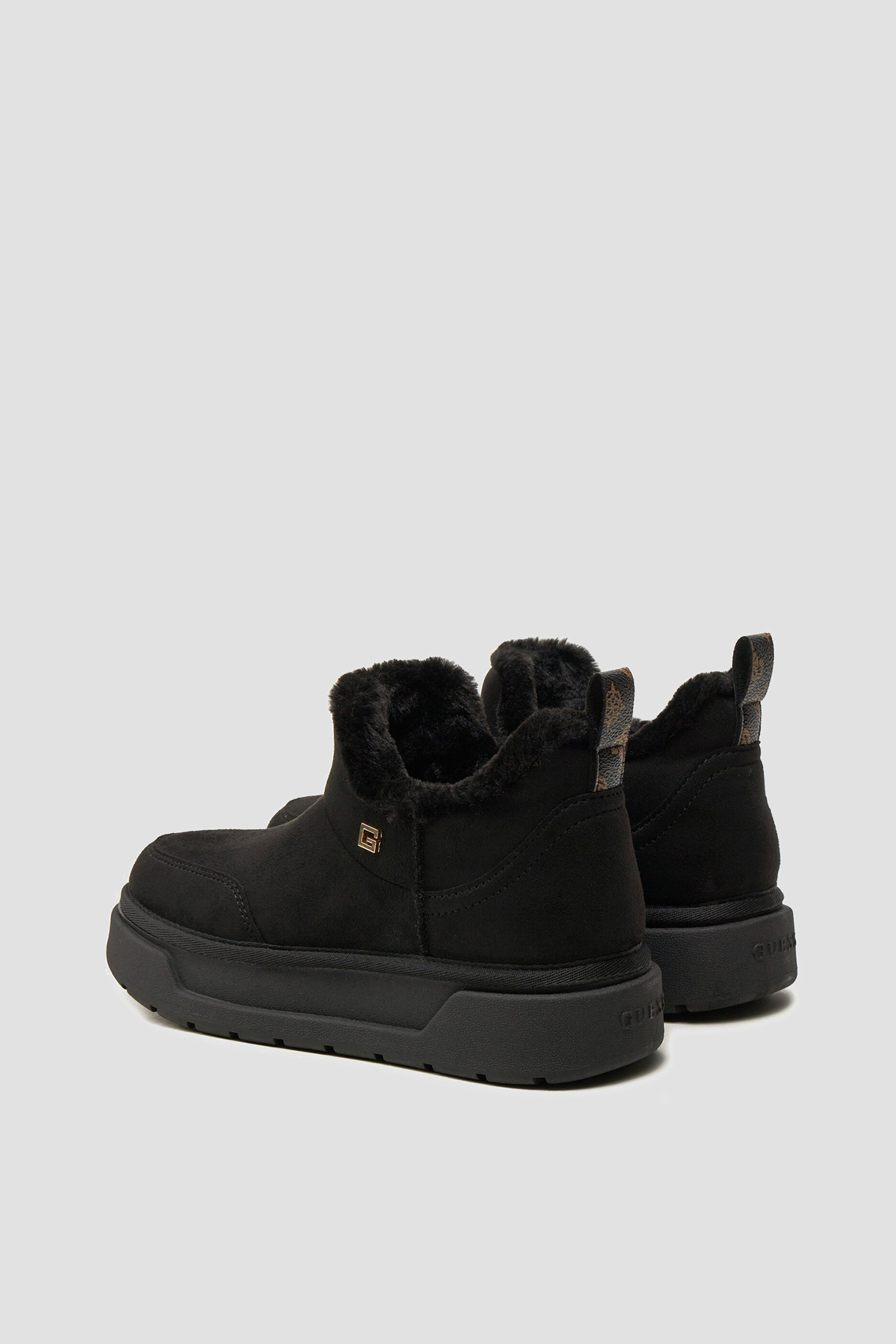 Жіночі чорні уггі Guess FLFUNN.ESU10;BLACK