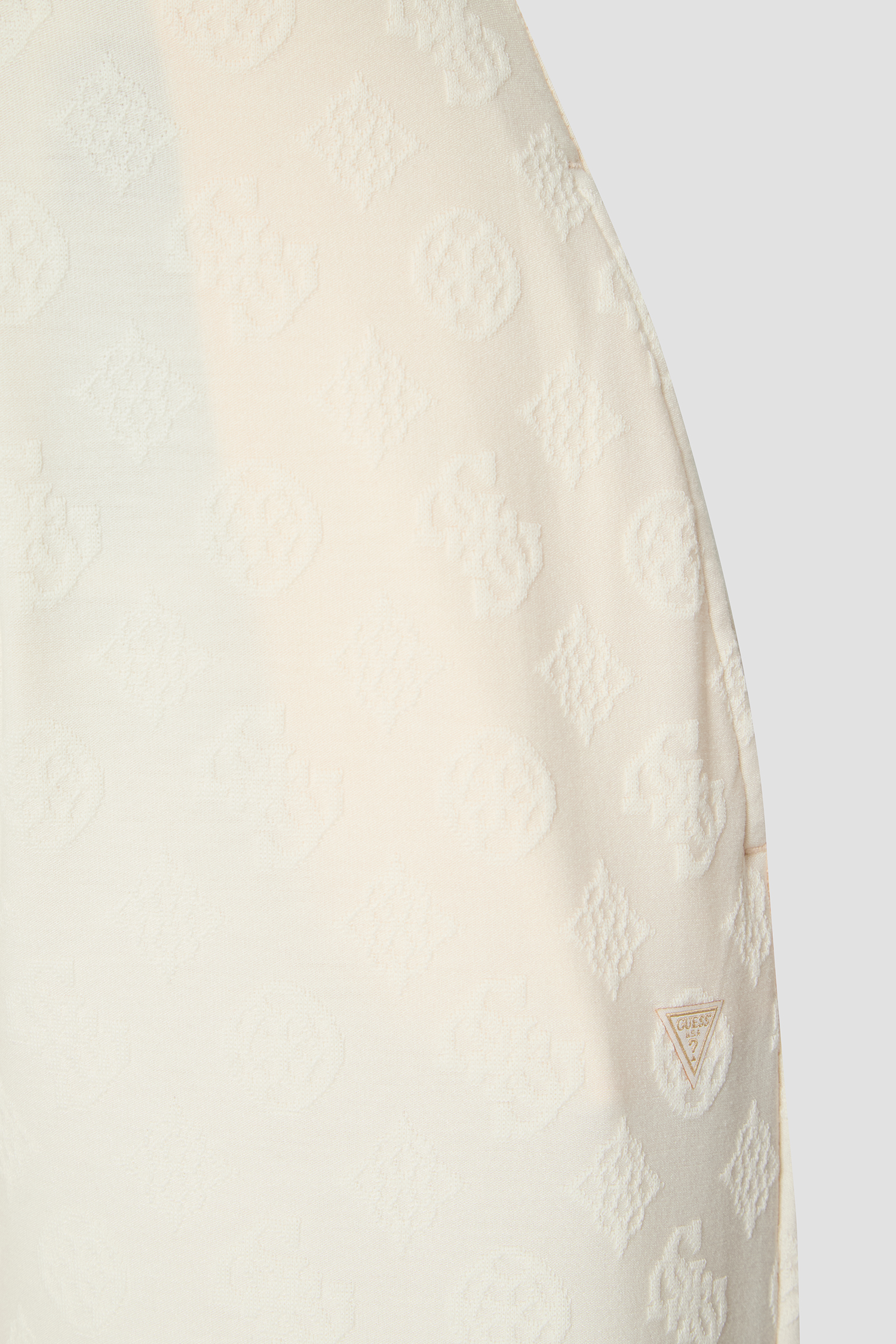 Жіночі бежеві брюки з візерунком Guess V5RB21.KCLG2;P6EB