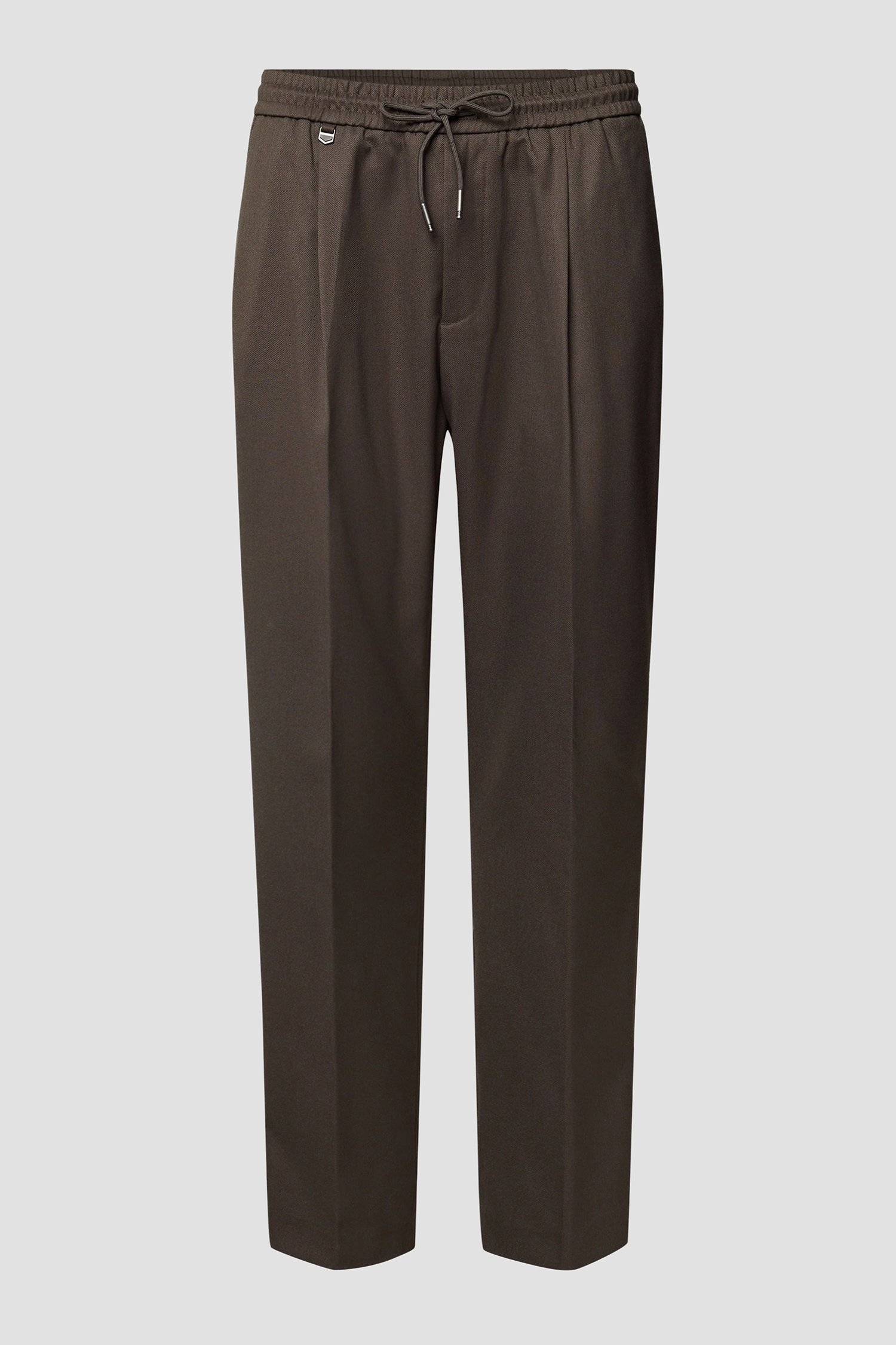 Мужские коричневые льняные брюки Antony Morato MMTR00748.FA600260;4089