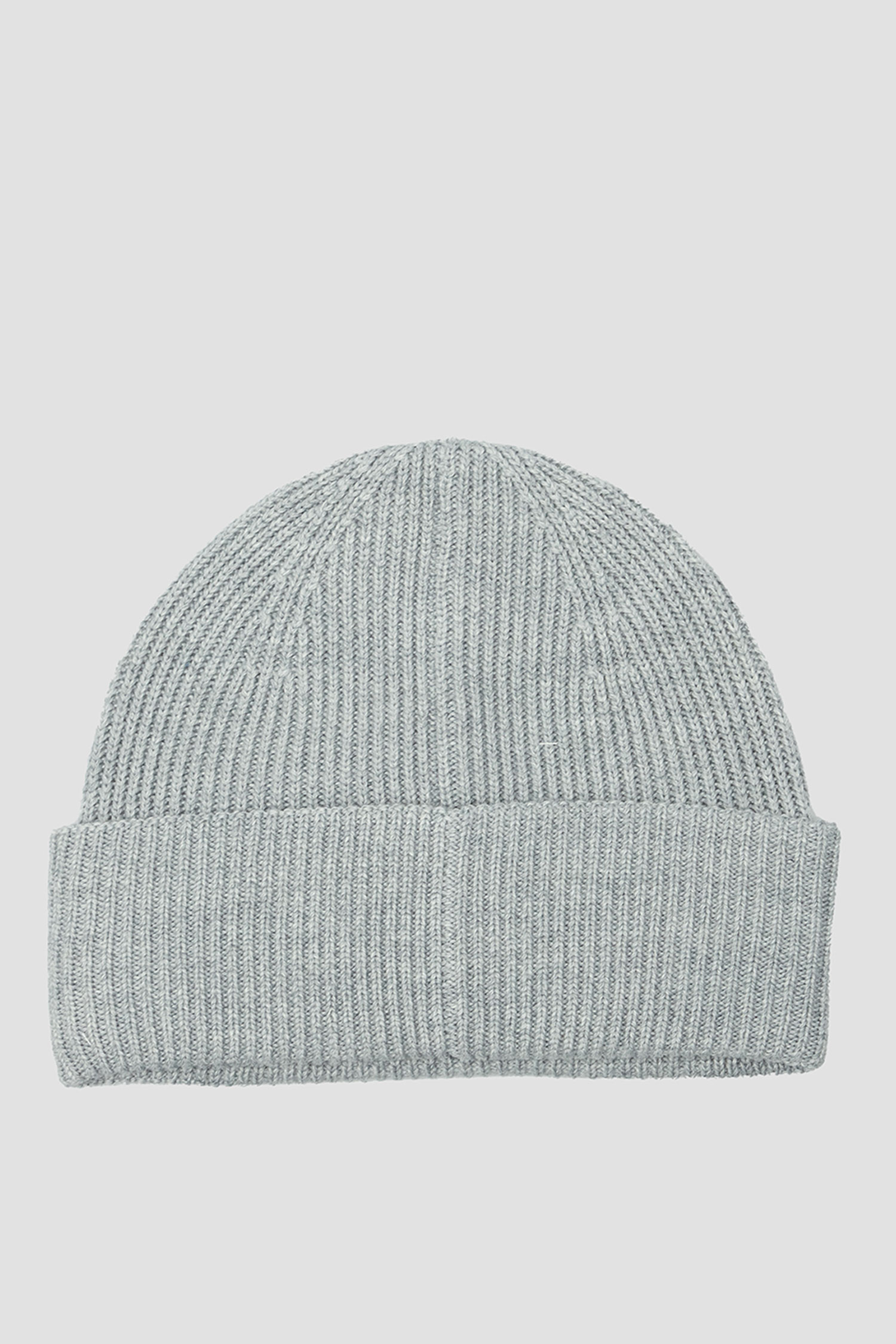 Мужская серая шерстяная шапка BOSS 50524197;041