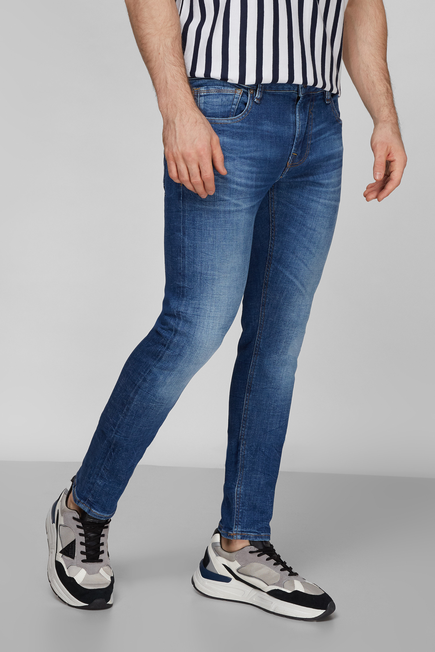 Мужские синие джинсы Guess M2RAN1.D46AD;VLAR