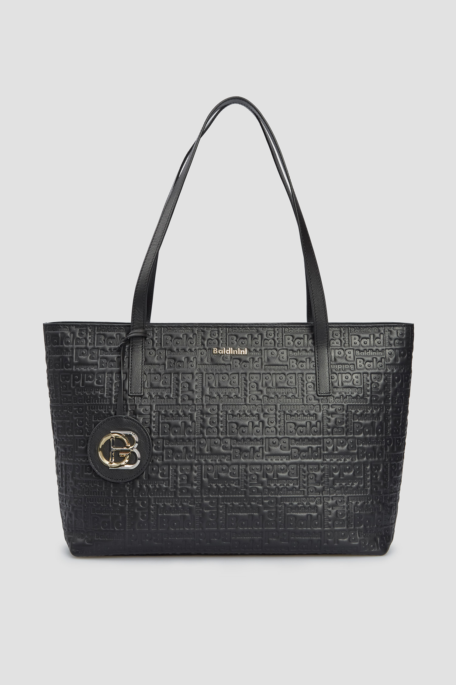 Жіноча чорна шкіряна сумка Baldinini G3BPWG5Y0032;999