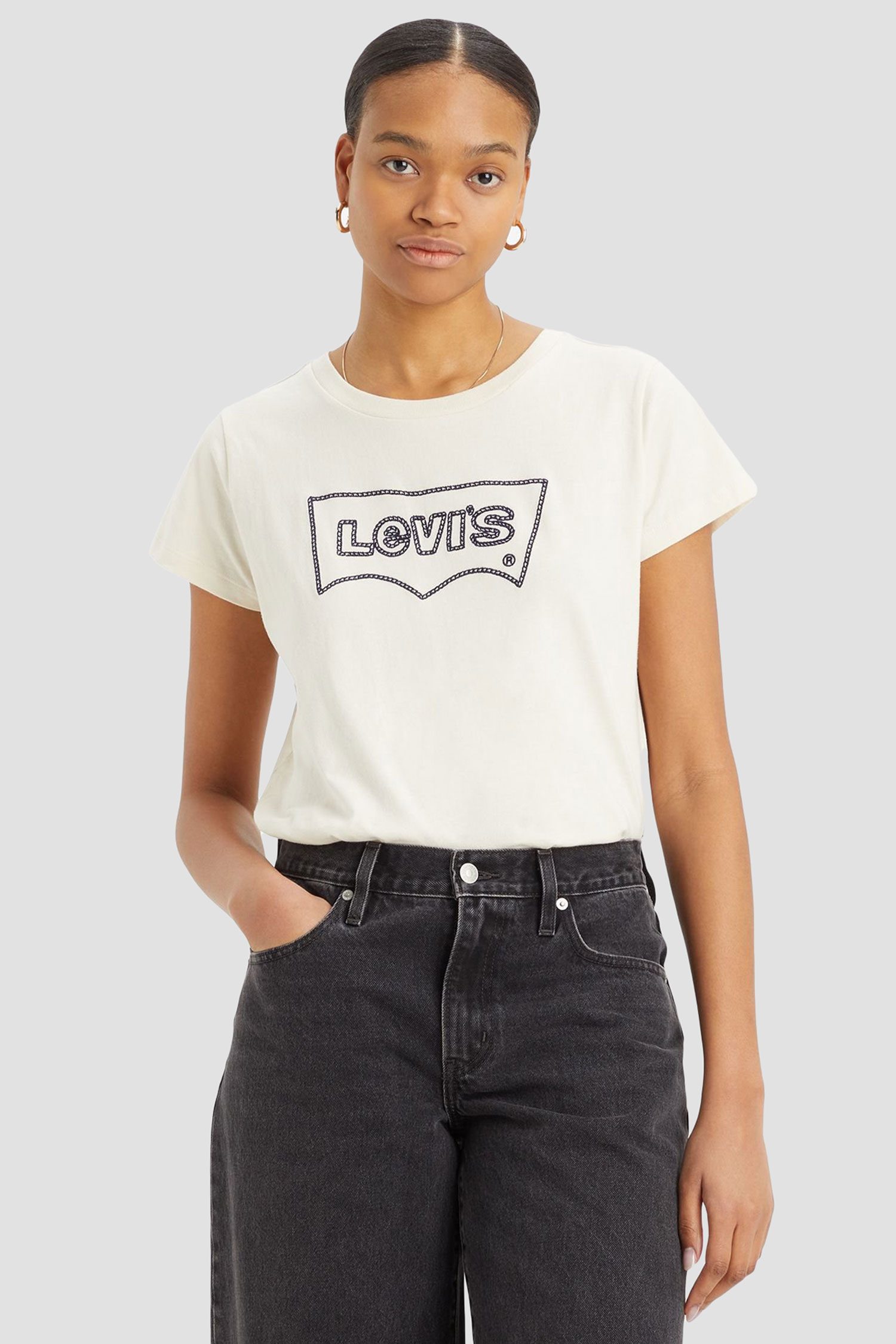 Женская белая футболка Levi’s® A8804;0018