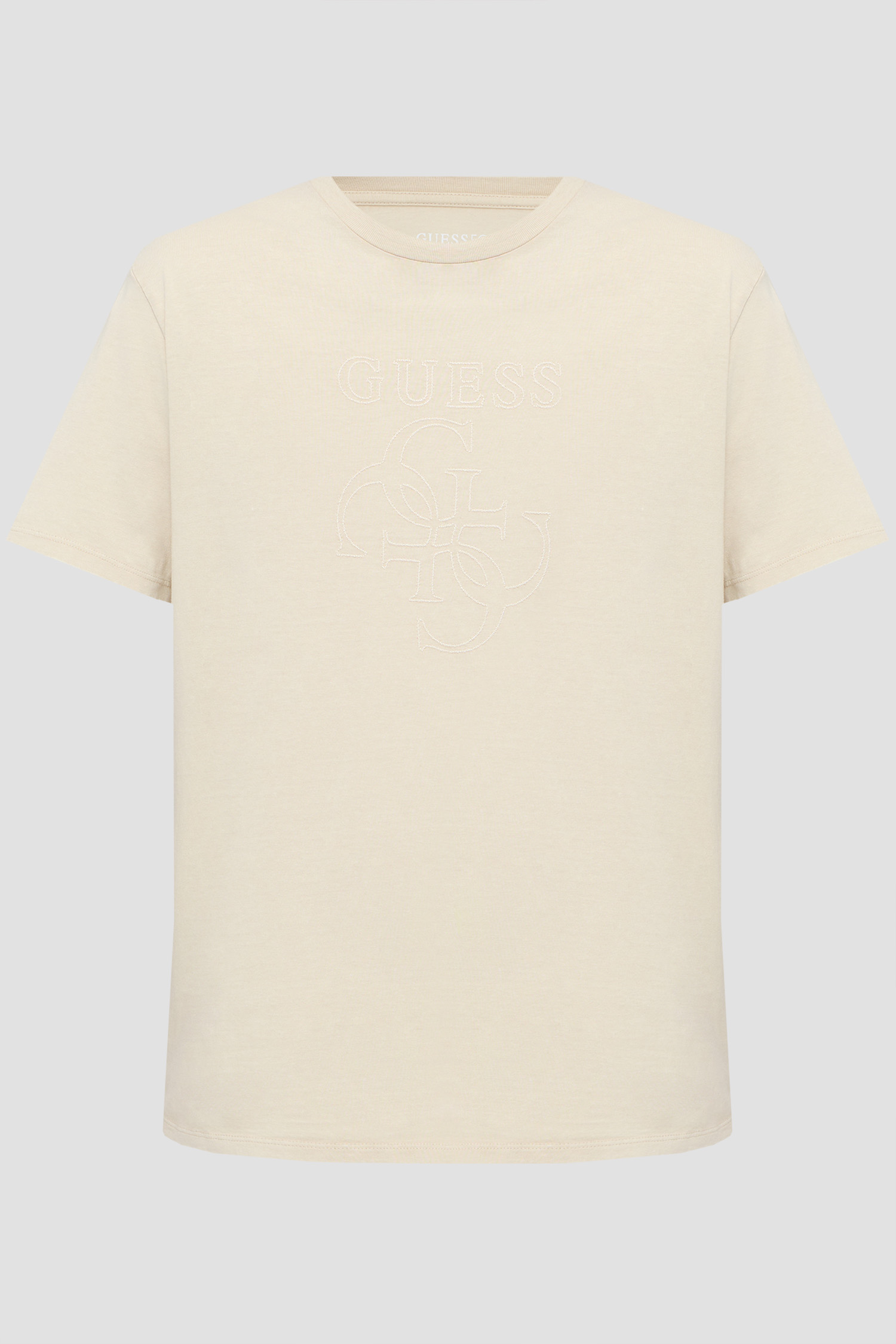 Мужская белая футболка Guess M6YI54.K4610;G9H6