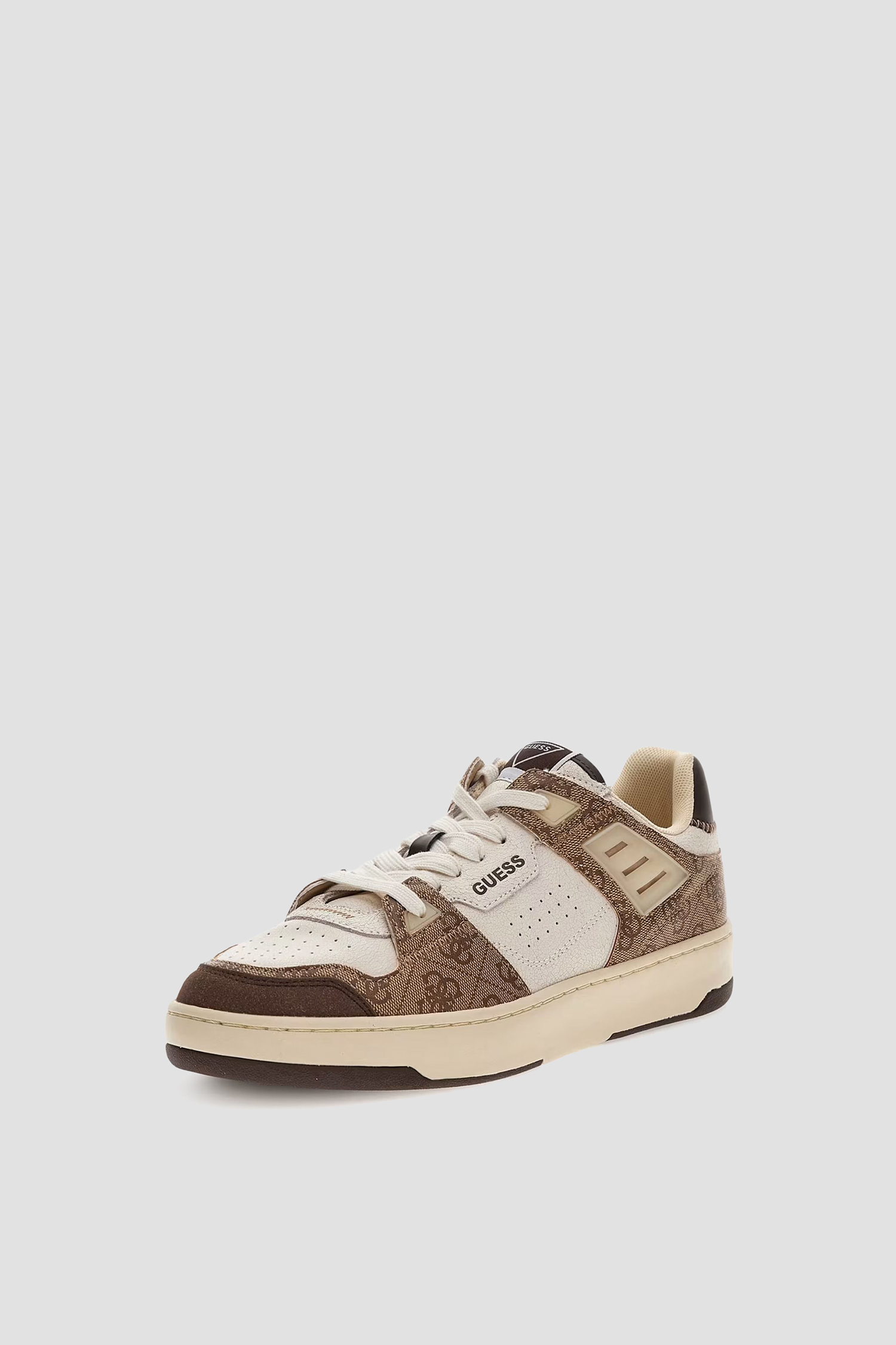 Чоловічі бежеві снікерси Guess FMJVIN.LEL12;WHIBE