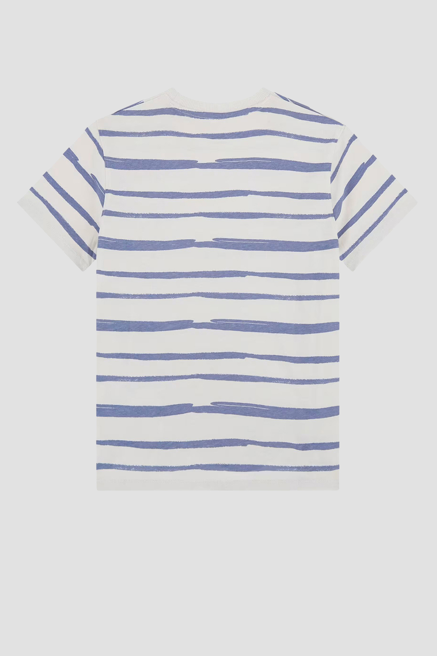 Детская белая футболка в полоску Guess Kids L5GI16.K8HM4;PJ10