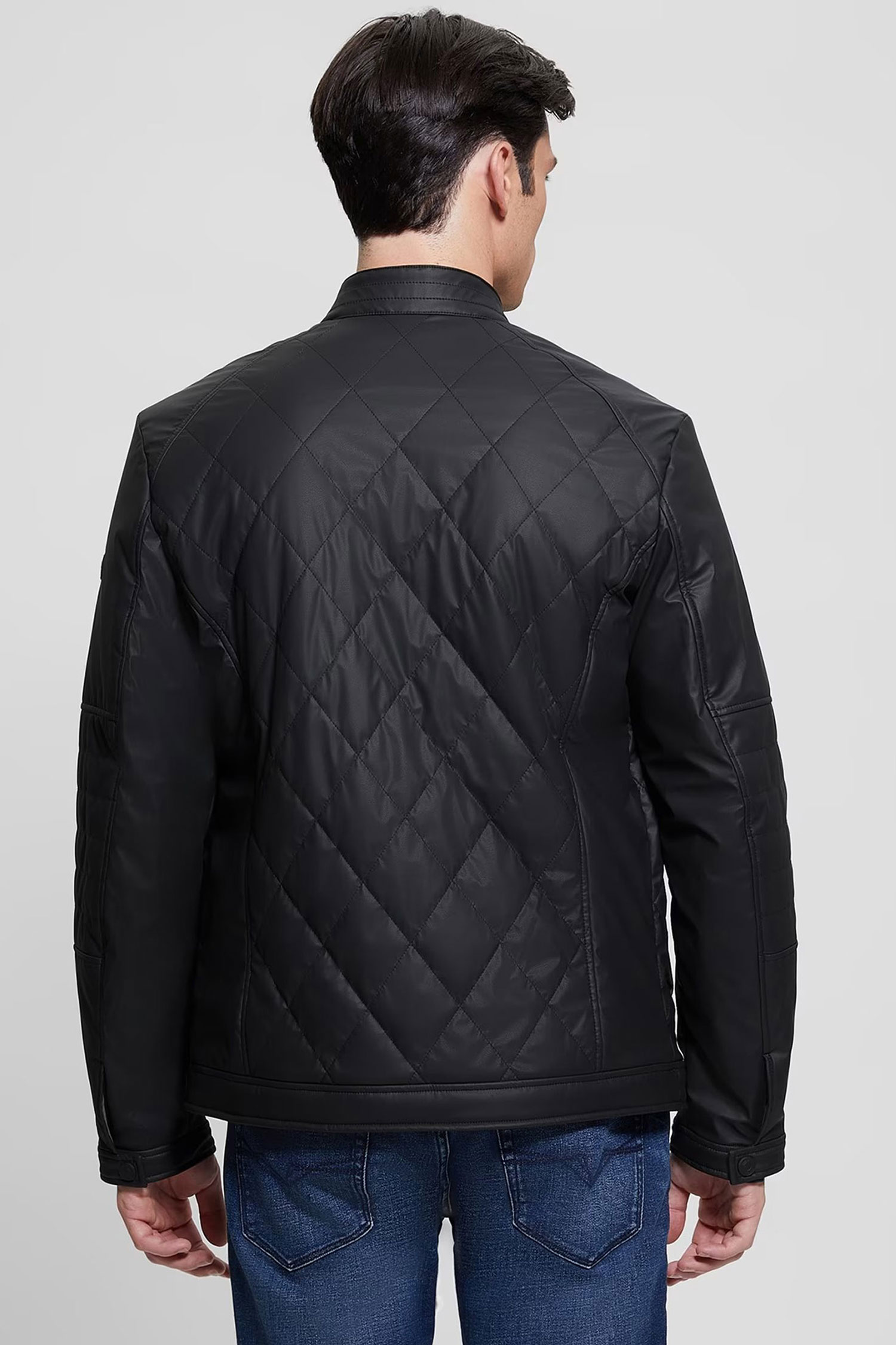 Мужская черная куртка Guess M4RL01.WFHD0;JBLK