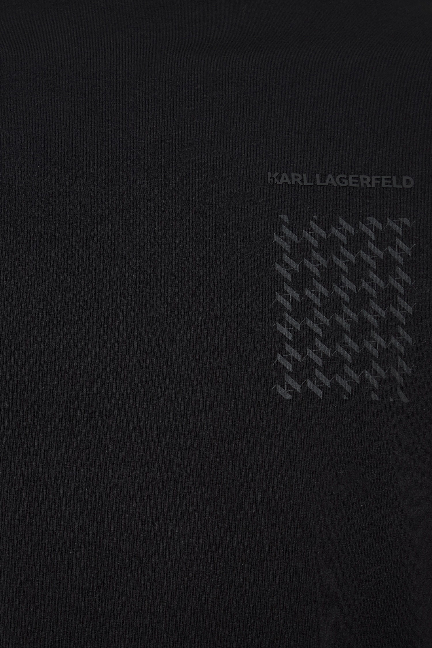 Мужская черная футболка Karl Lagerfeld 554221.755034;990