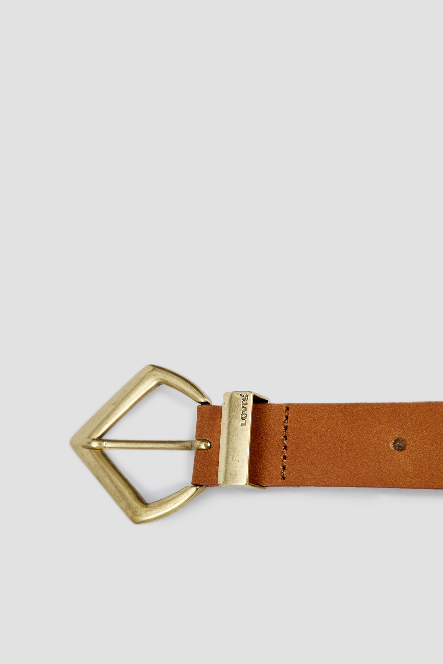 Женский коричневый кожаный ремень Levi’s® 235249;3.97