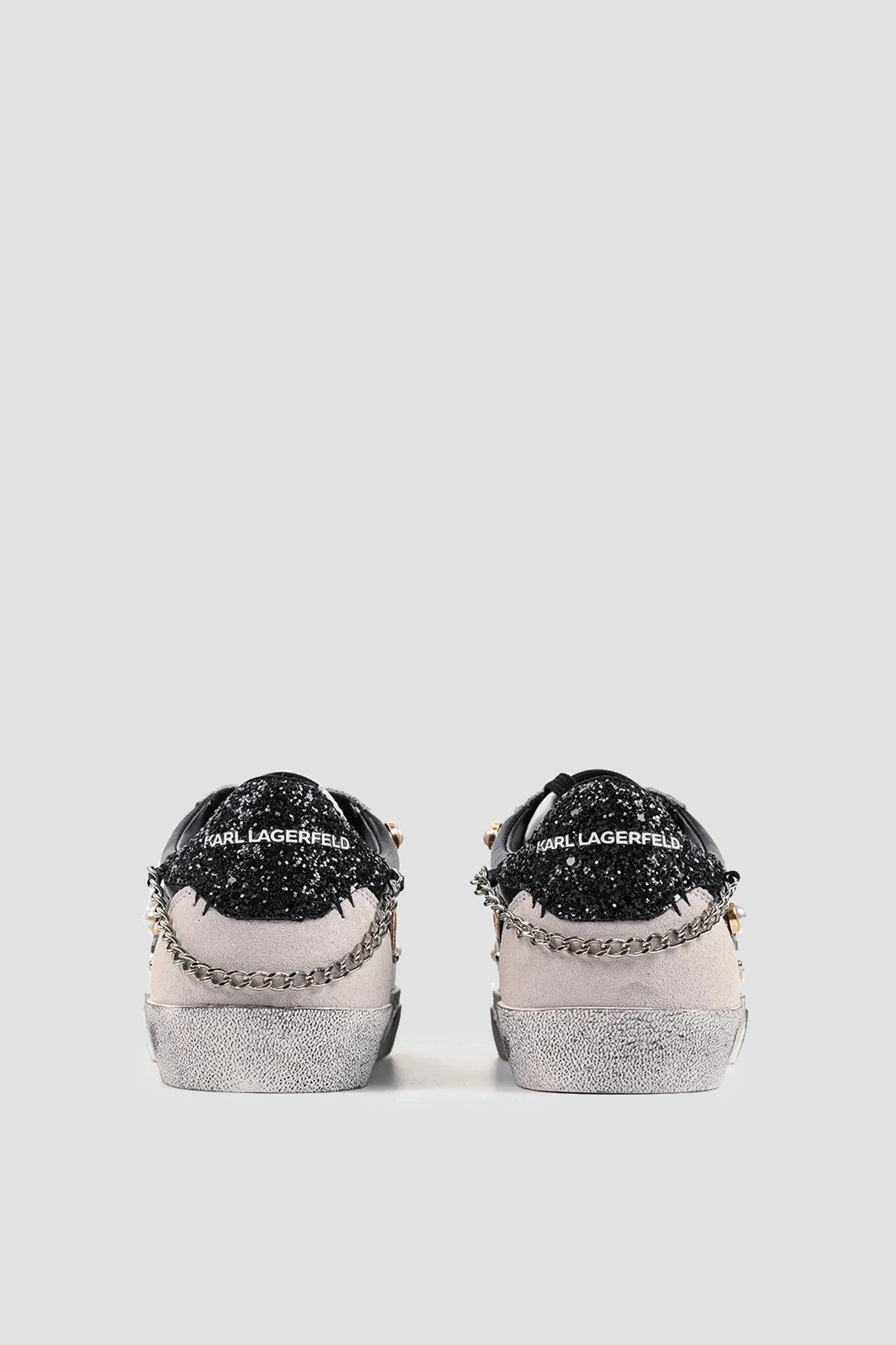 Женские кожаные сникерсы Karl Lagerfeld KL60116S;000