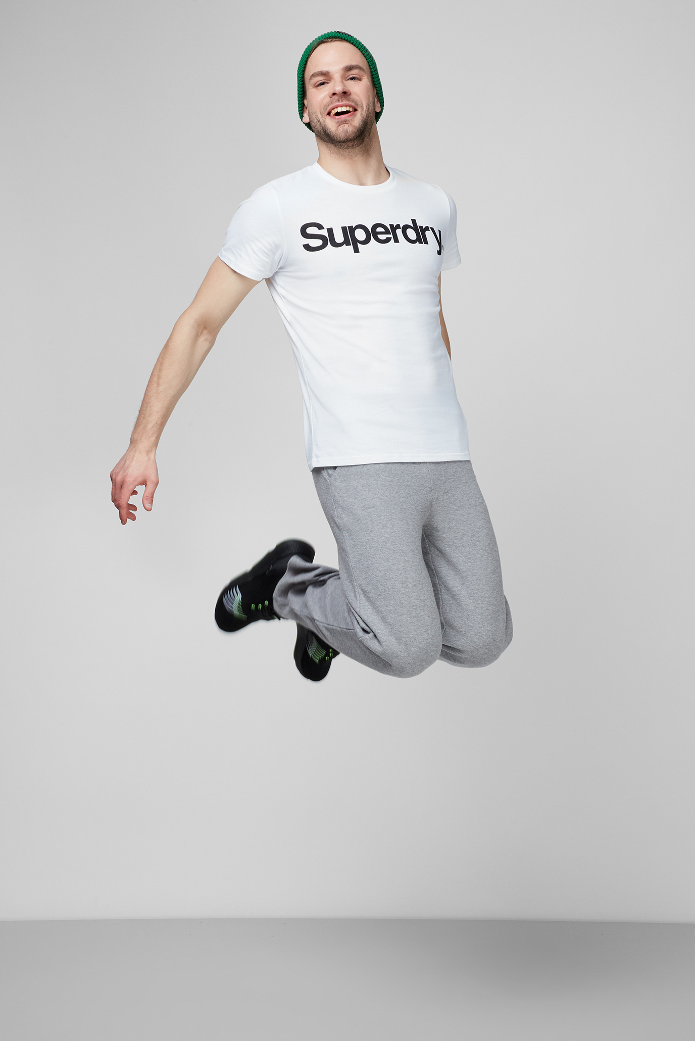 Мужская белая футболка SuperDry M1010248A;01C