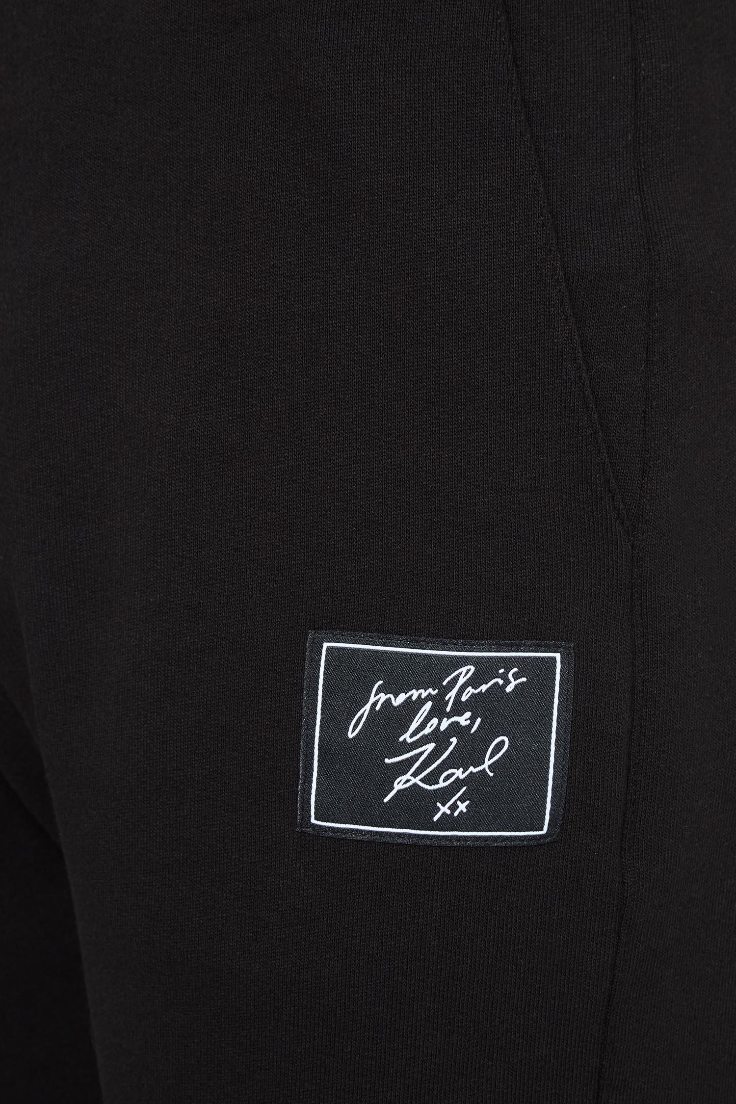 Чоловічі чорні спортивні штани Karl Lagerfeld 554917.705426;990