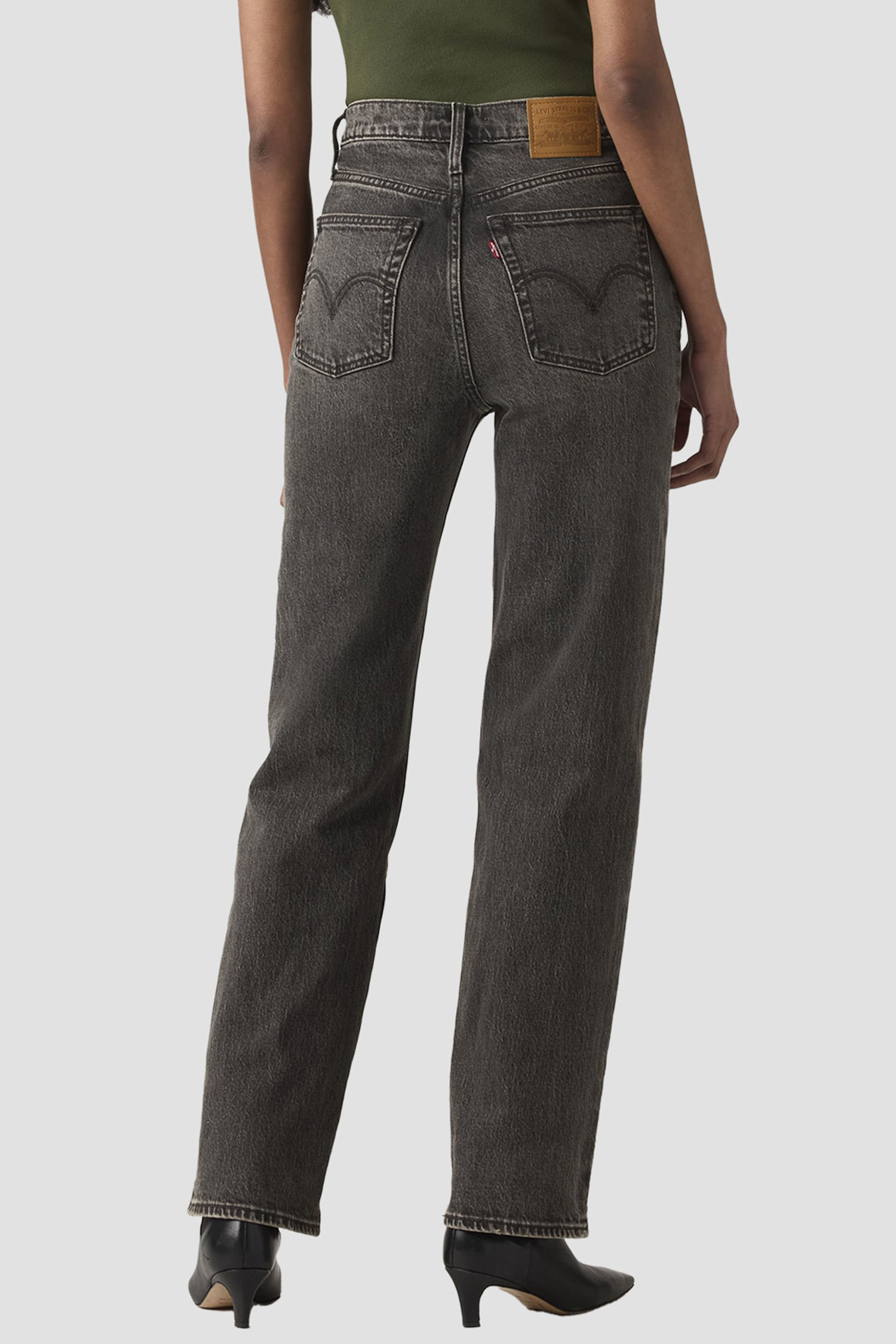 Женские темно-серые джинсы Ribcage Levi’s® 79078;0051