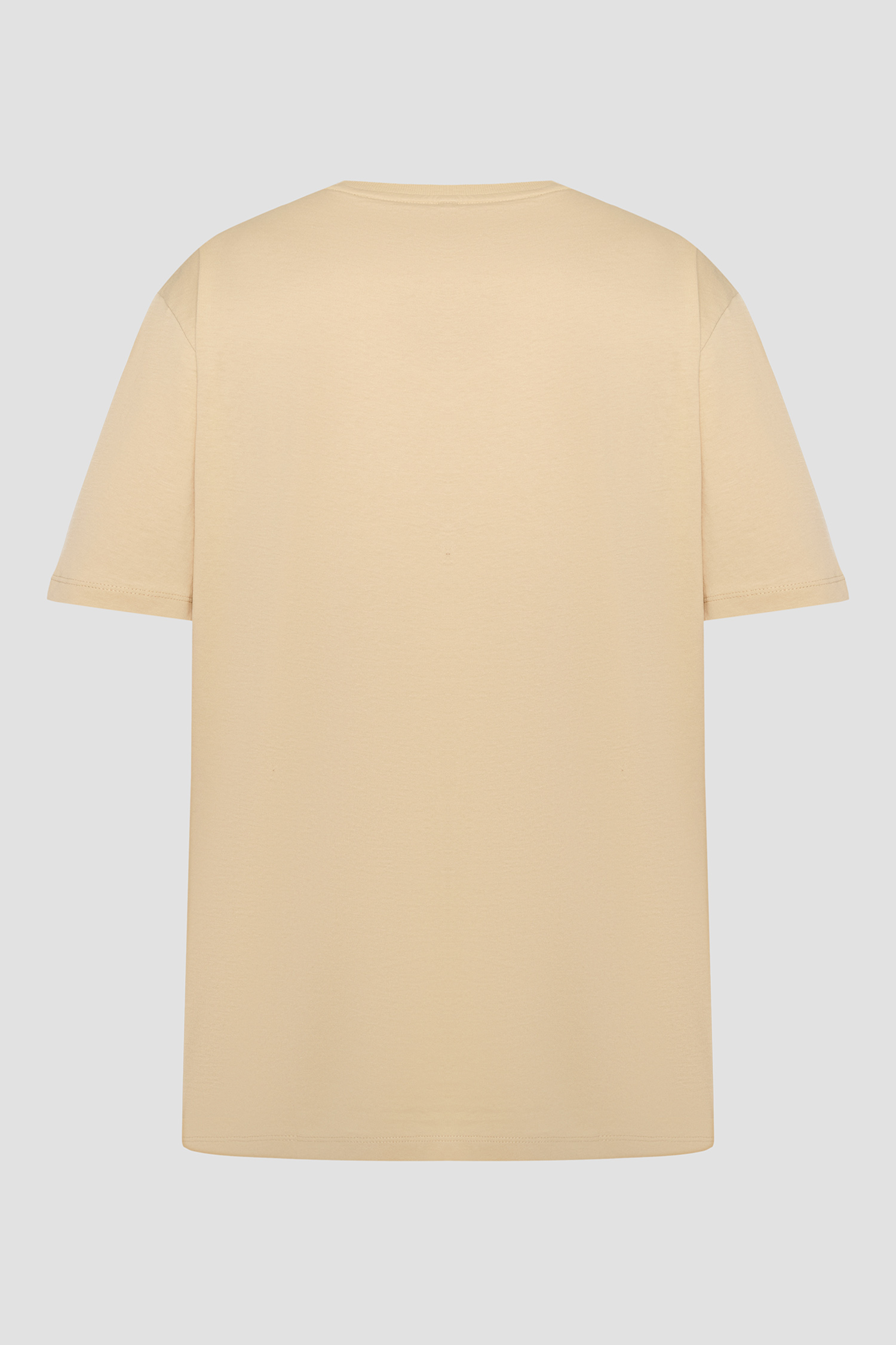 Мужская бежевая футболка HUGO 50530683;285