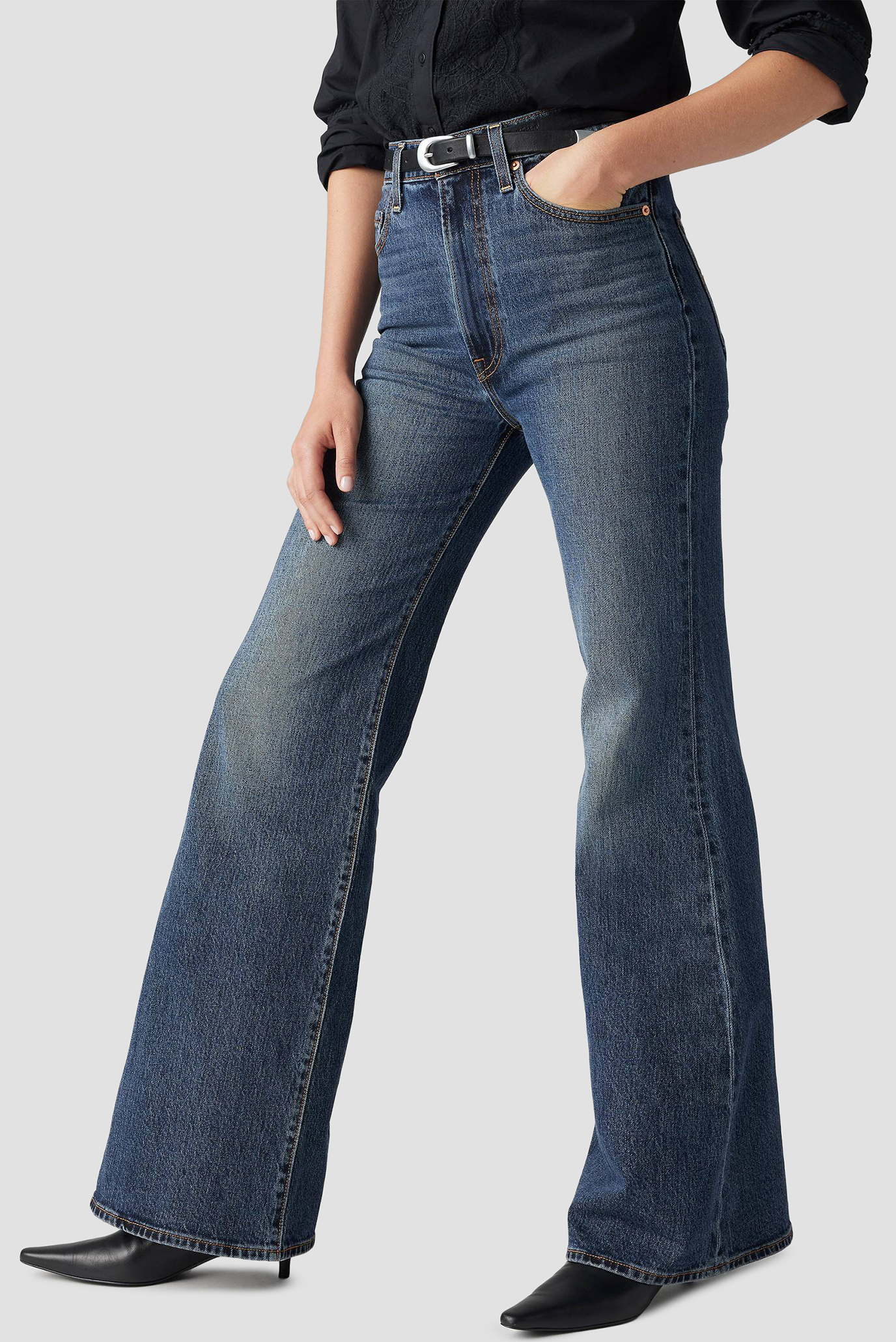 Жіночі сині джинси Ribcage Bell Levi’s® A7503;0019