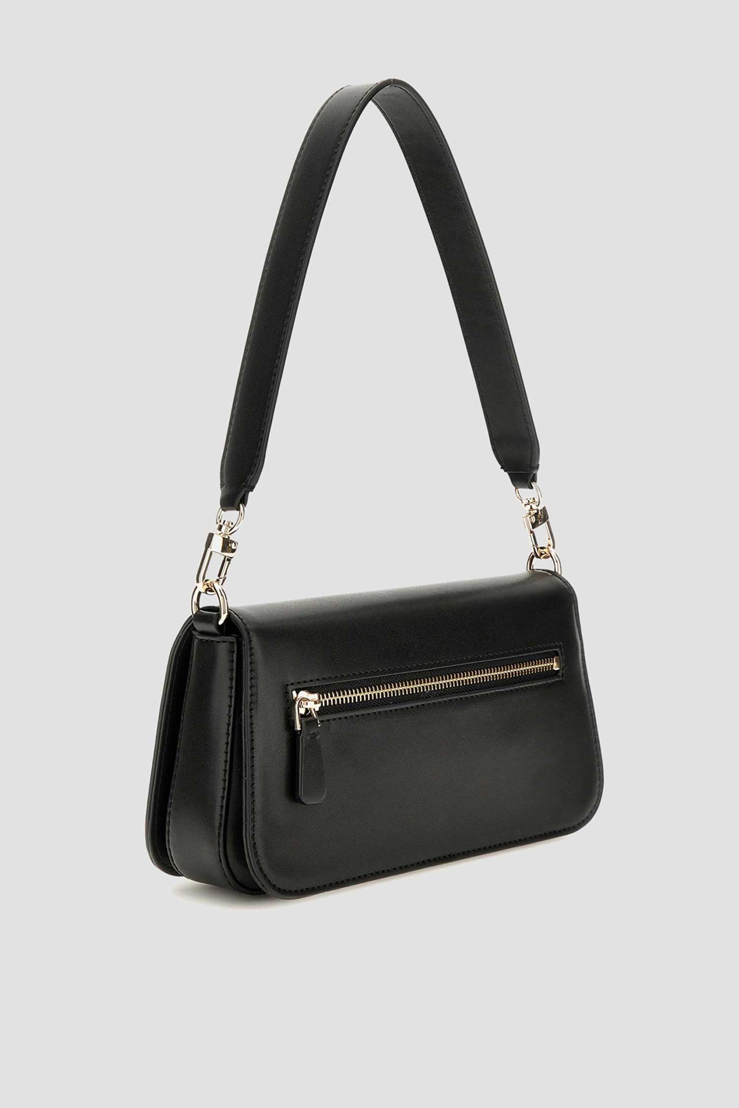 Женская черная сумка Guess HWEVG9.51320;BLA