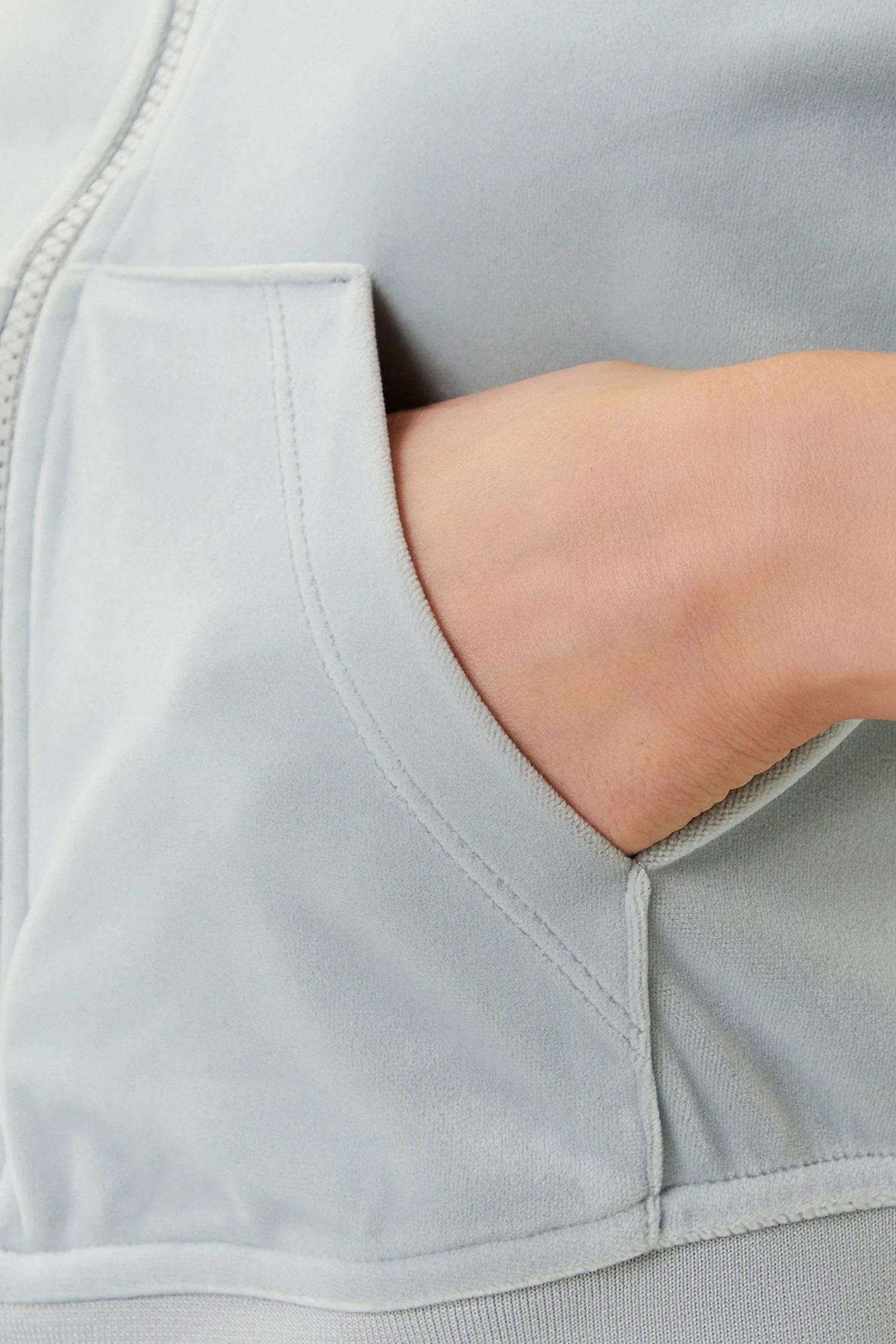 Жіноча м'ятна кофта на блискавці Guess V3BQ22.K0232;G8GA