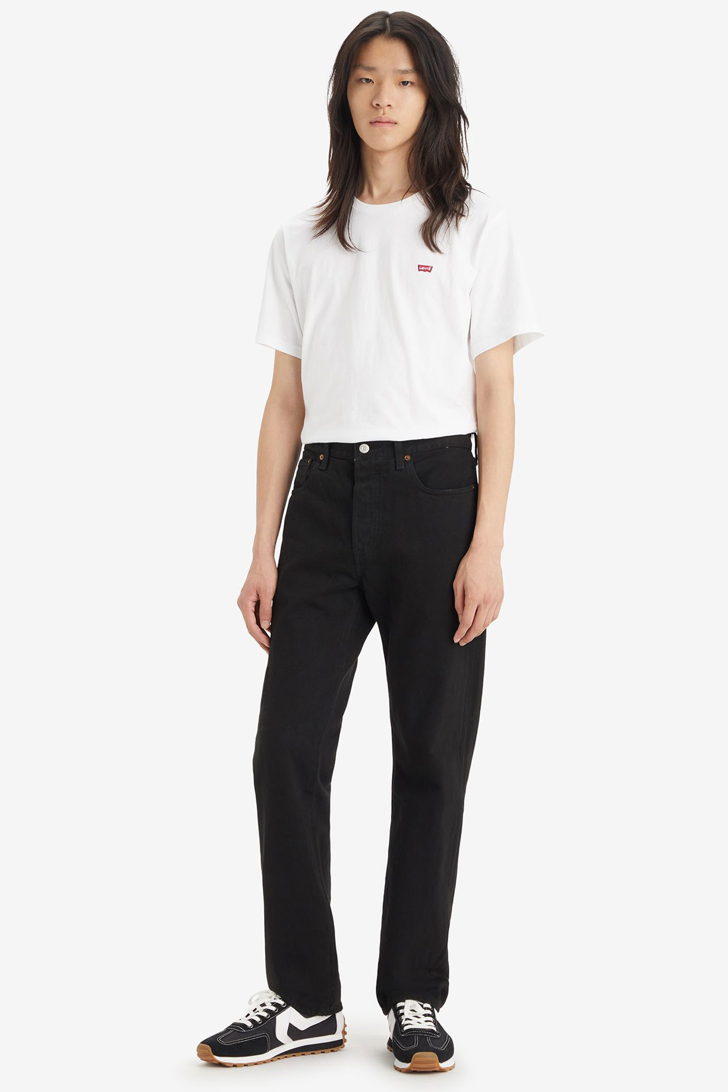 Чоловічі чорні джинси 501® Straight Levi’s® 00501;0165