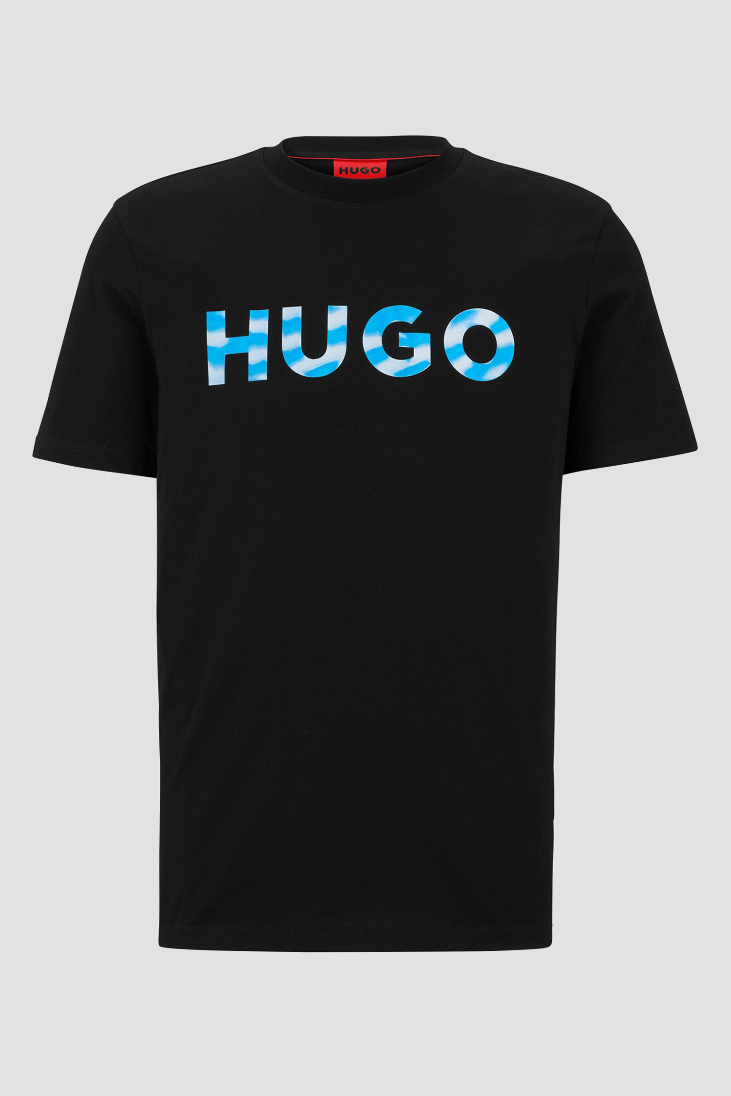 Мужская черная футболка HUGO 50489662;001