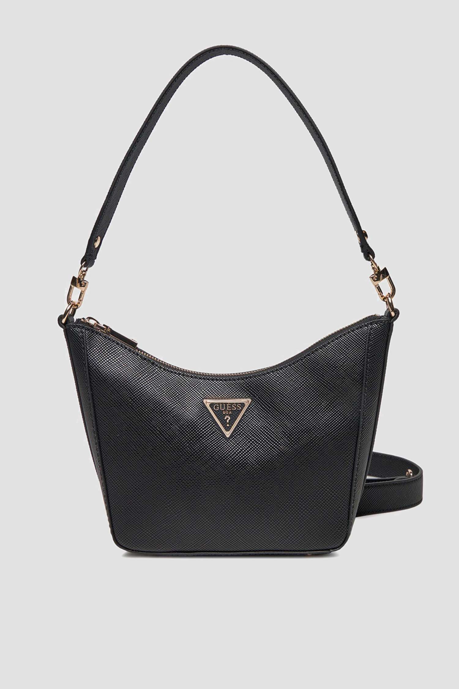 Женская черная сумка Guess HWEZG9.51218;BLA